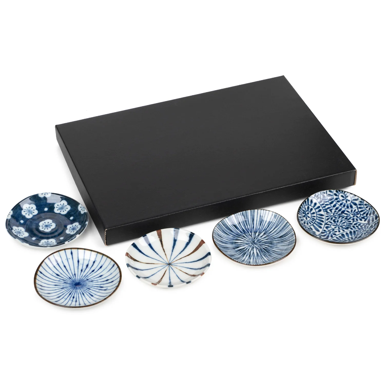 Aizome 5 Piece Japanese Mini Plate Gift Set - Image 6
