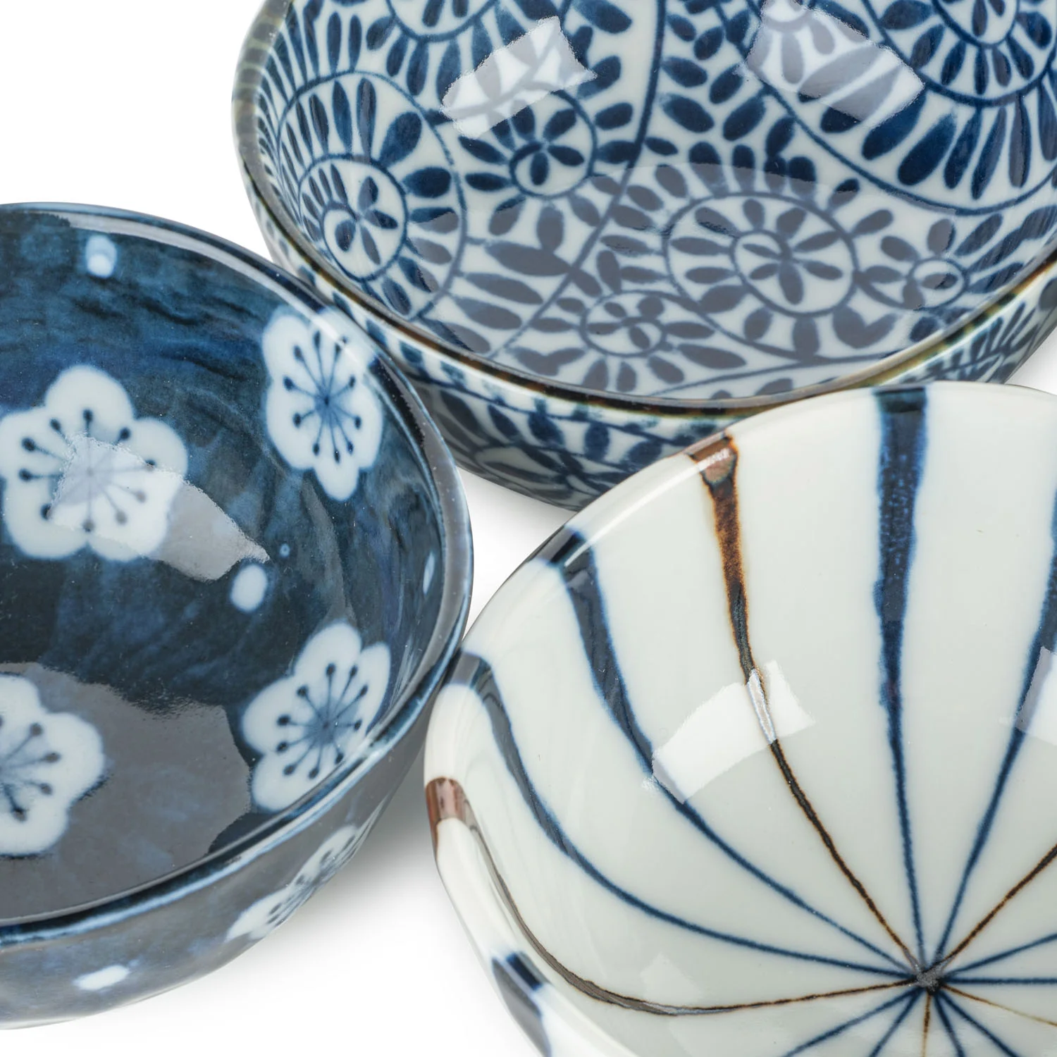 Aizome 5 Piece Japanese Sauce Dish Gift Set - Image 3