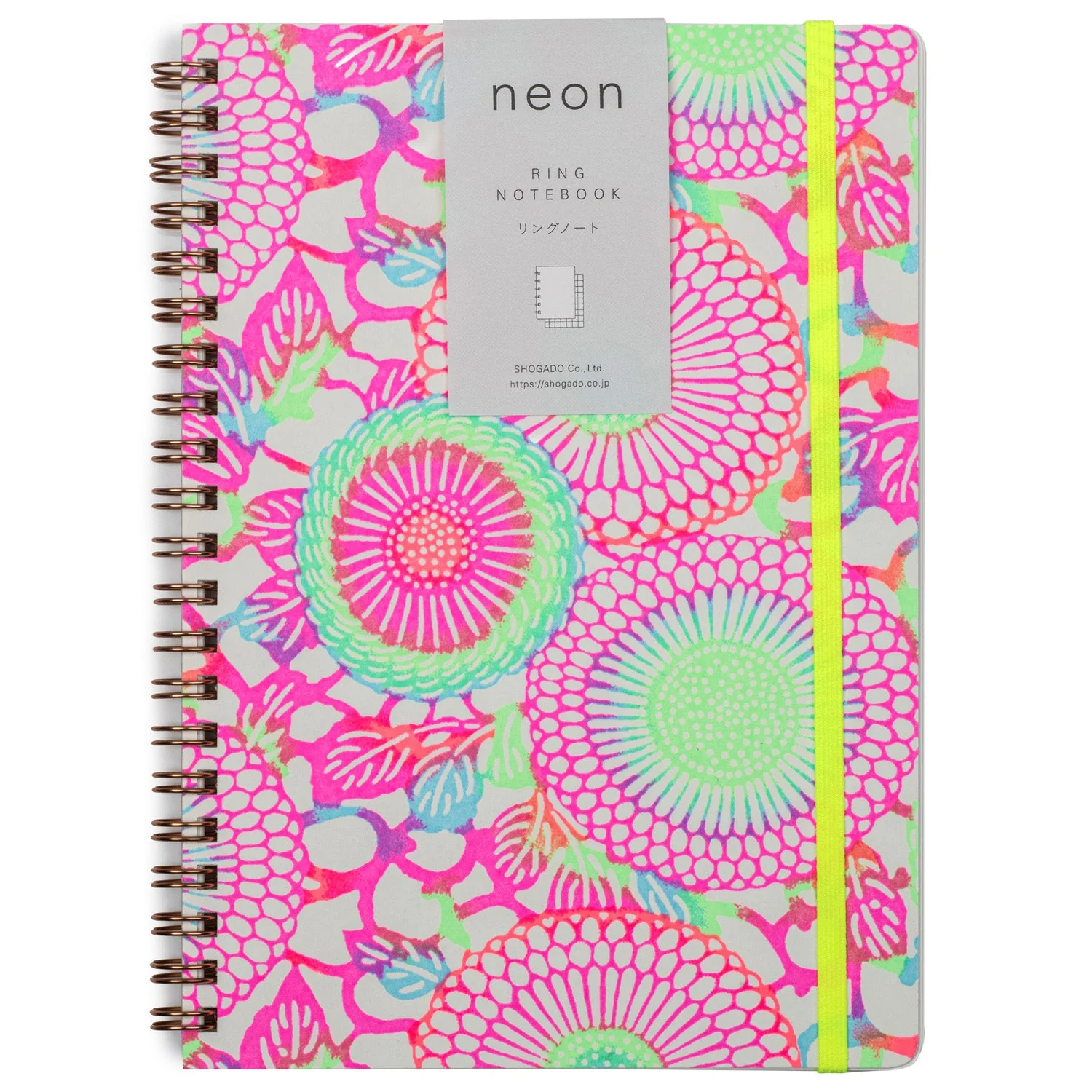 Akihabara Neon Yuzen Washi Japanese Notebook - Image 3