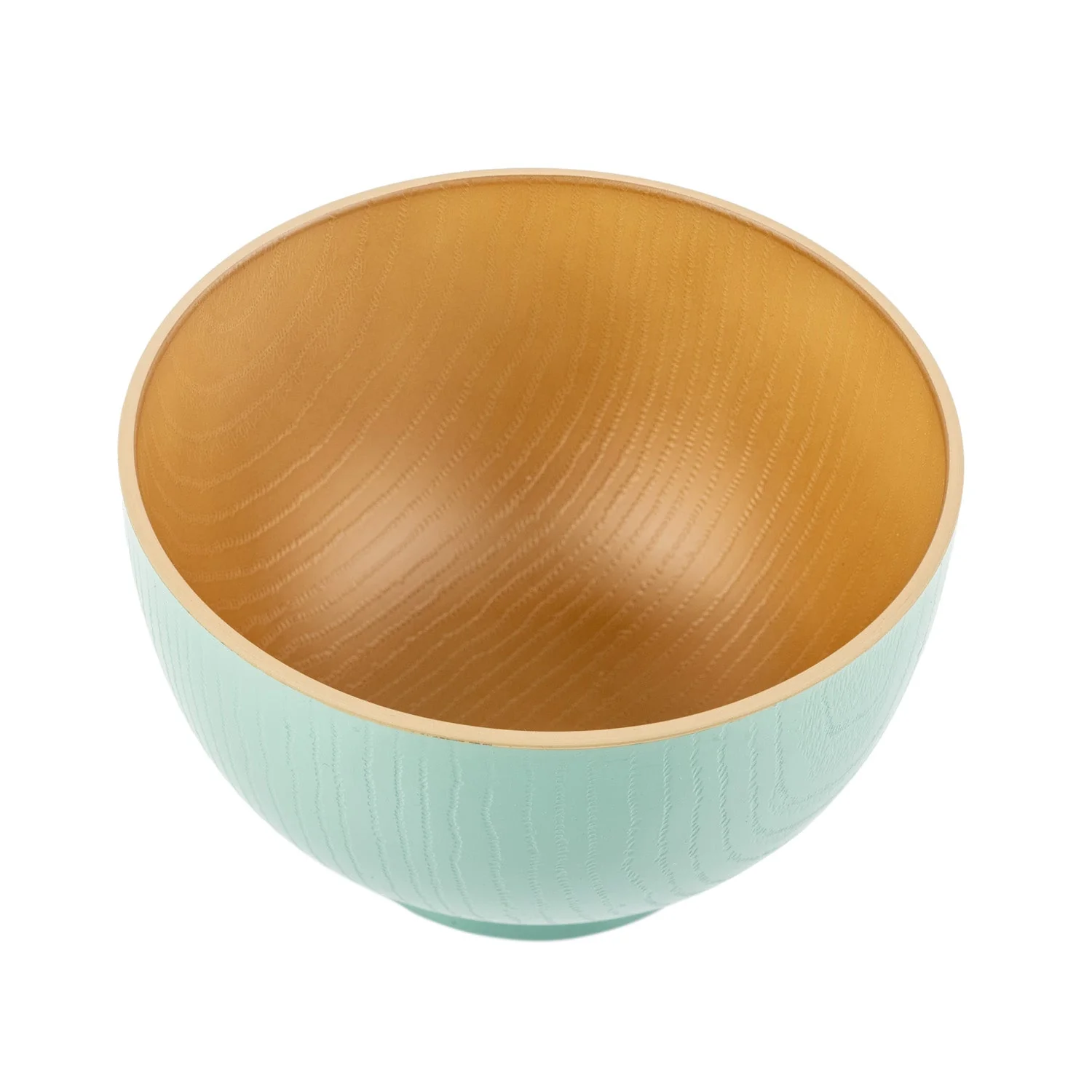 Ash Blue Japanese Lacquer Bowl - Image 2