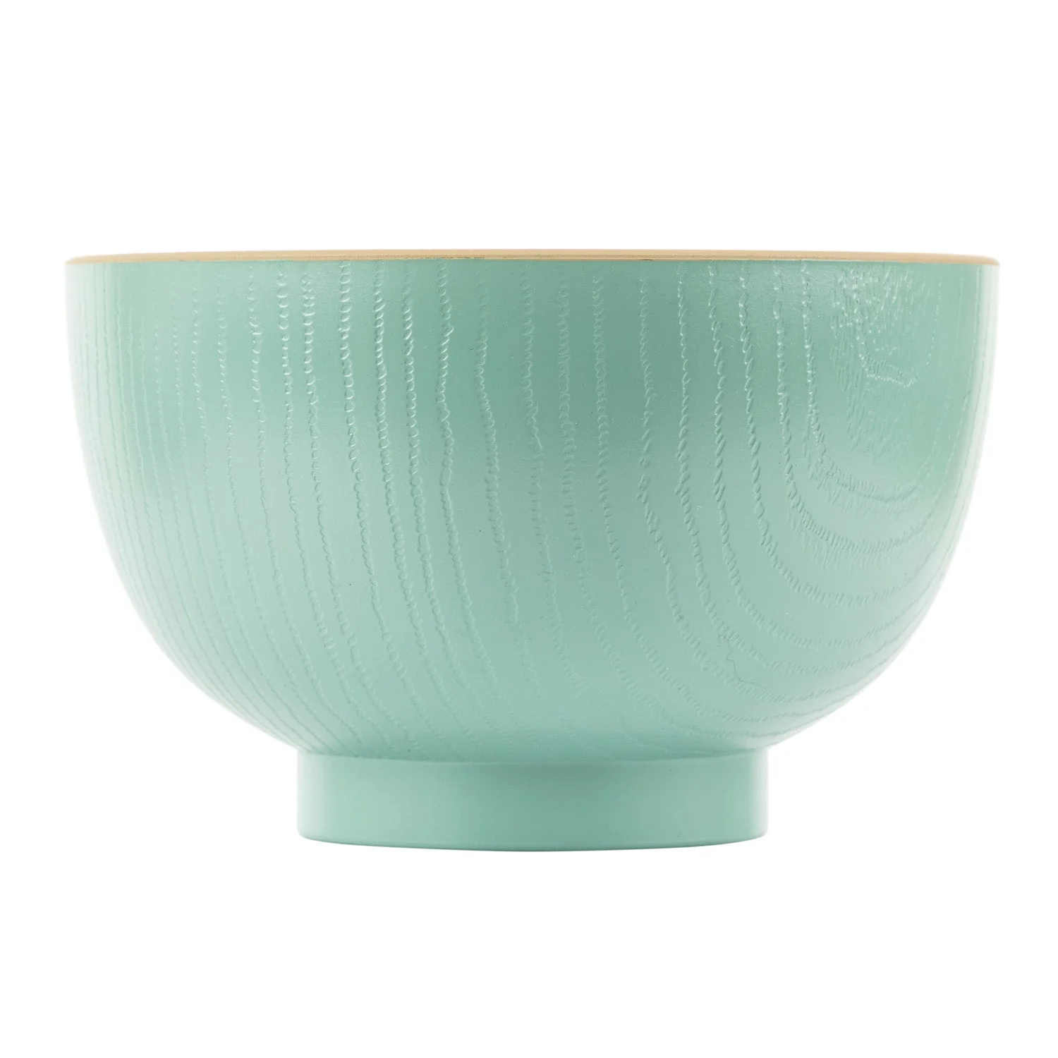 Ash Blue Japanese Lacquer Bowl - Image 3