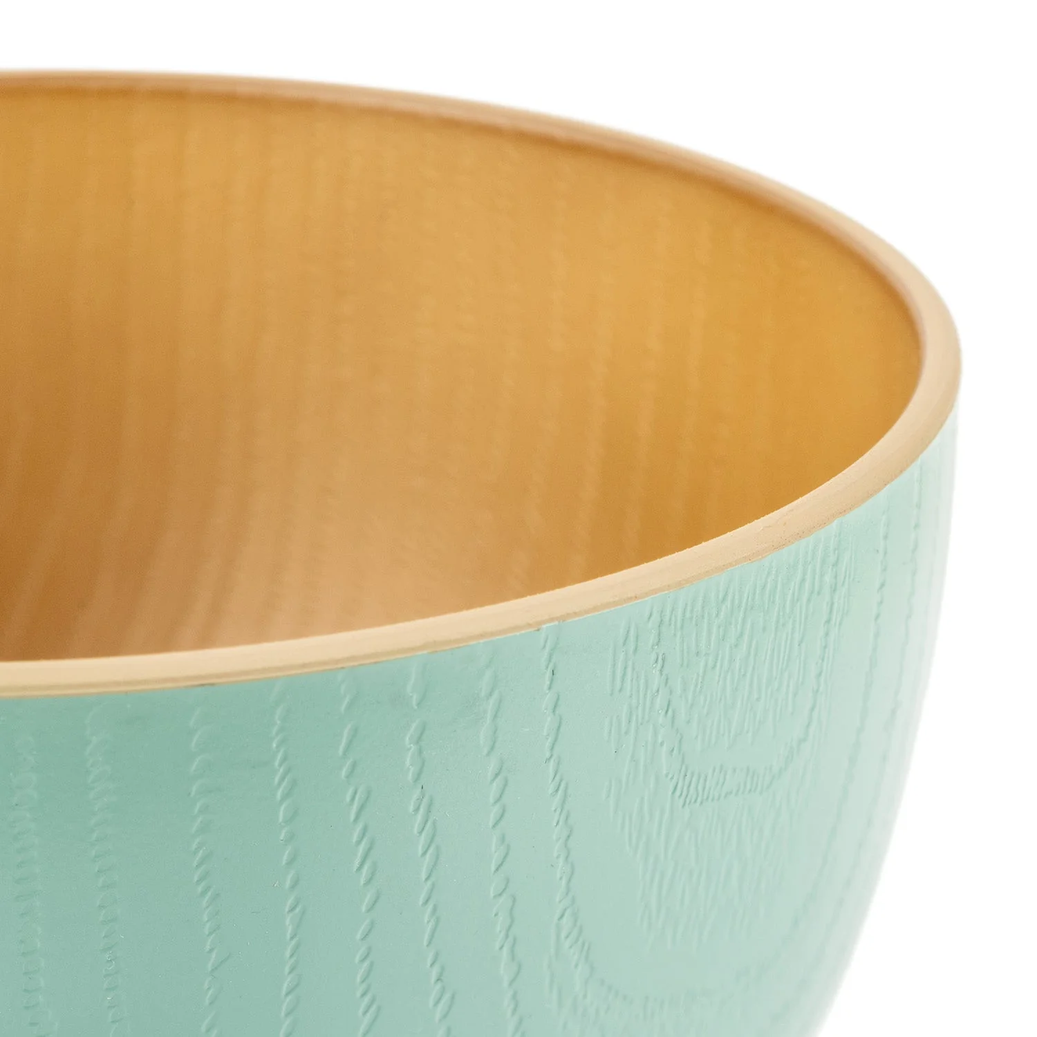 Ash Blue Japanese Lacquer Bowl - Image 4