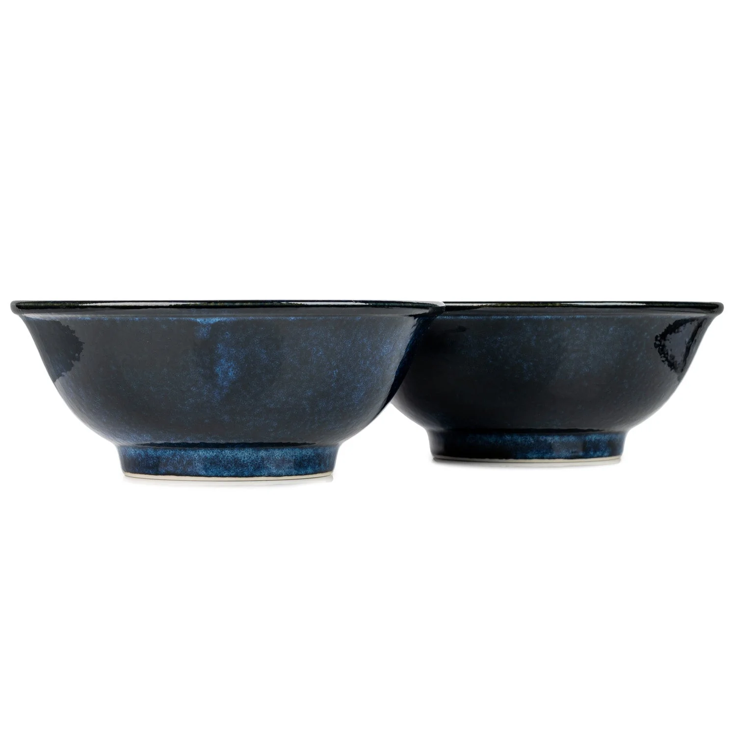 Blue Hana Cherry Blossom Japanese Ramen Bowl Set - Image 3
