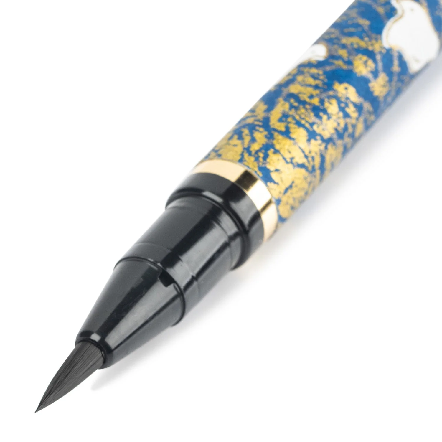 Blue Koto Japanese Calligraphy Brush Pen - Image 4