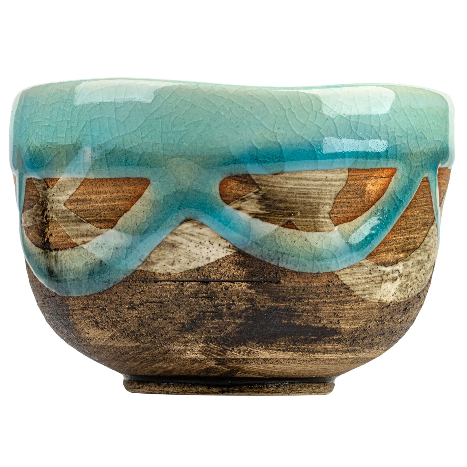 Blue Nagashi Premium Japanese Matcha Tea Cup - Image 3
