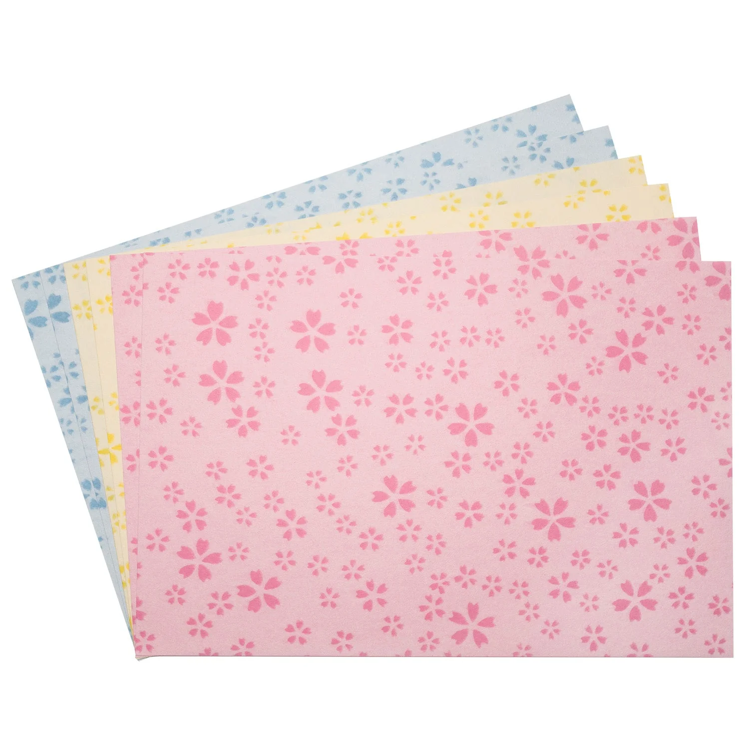 Cherry Blossom Craft Sheets Pack 6 Echizen Washi Paper - Image 4