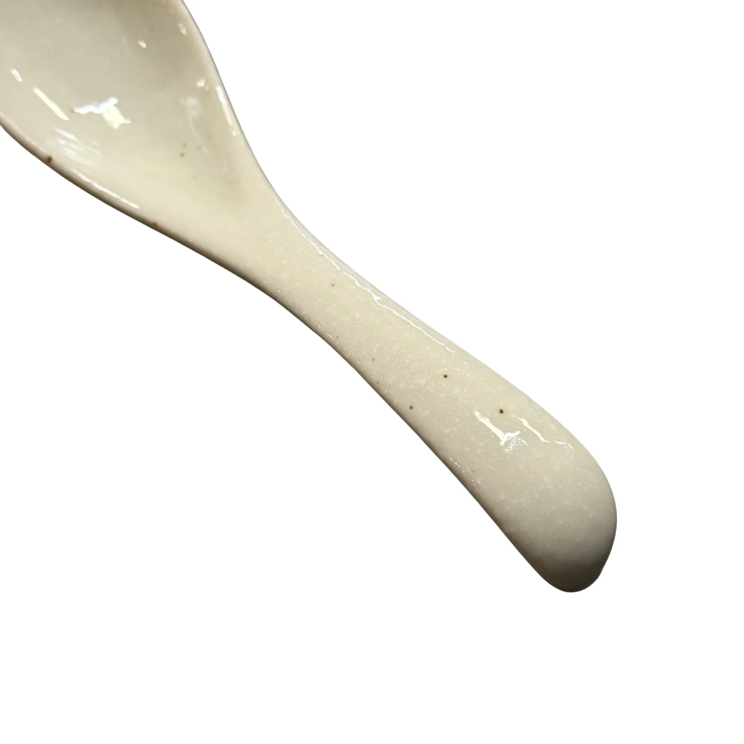 Cream Japanese Noodle Soup Spoon - Image 5