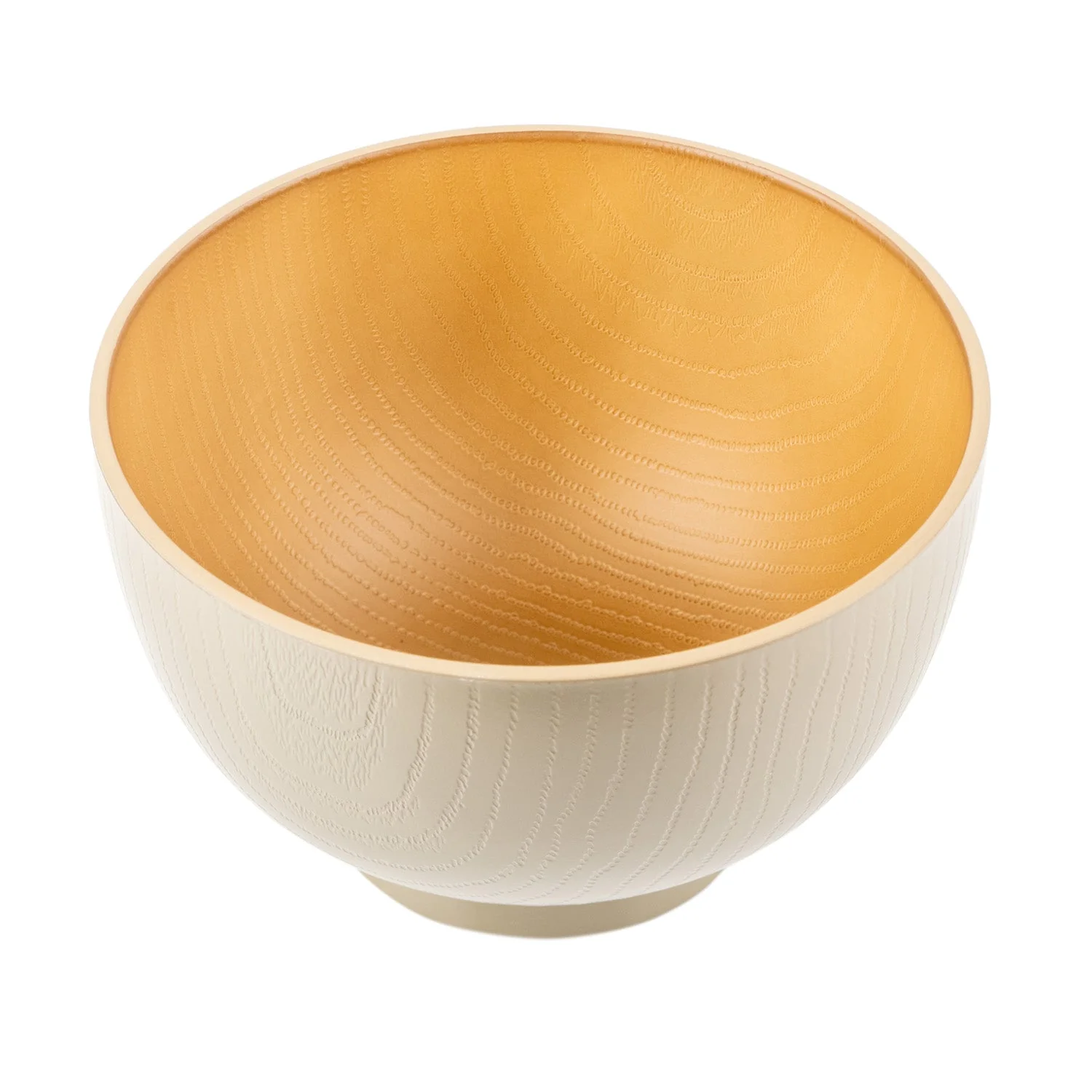 Earth Brown Japanese Lacquer Bowl - Image 2