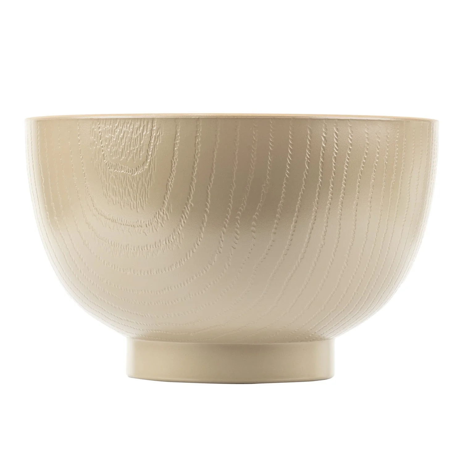 Earth Brown Japanese Lacquer Bowl - Image 3