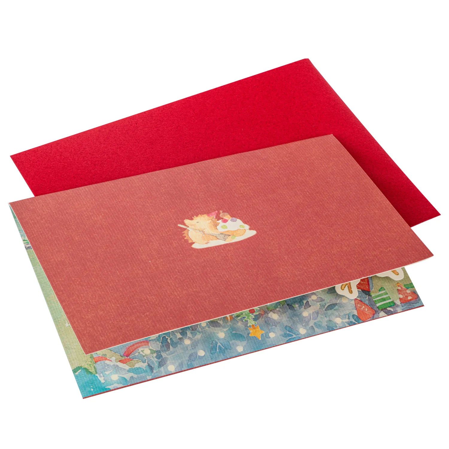 Festive Friends Pop Up Japanese Christmas Card - Image 3