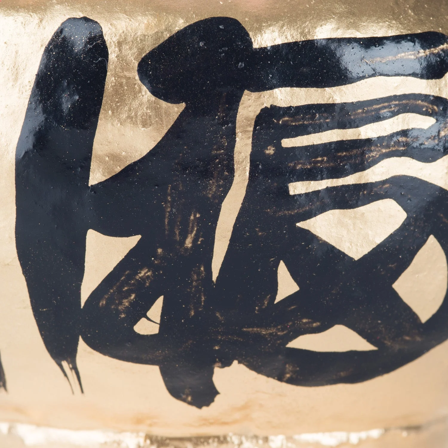 Gold Japanese Daruma Doll Lucky God - Image 3