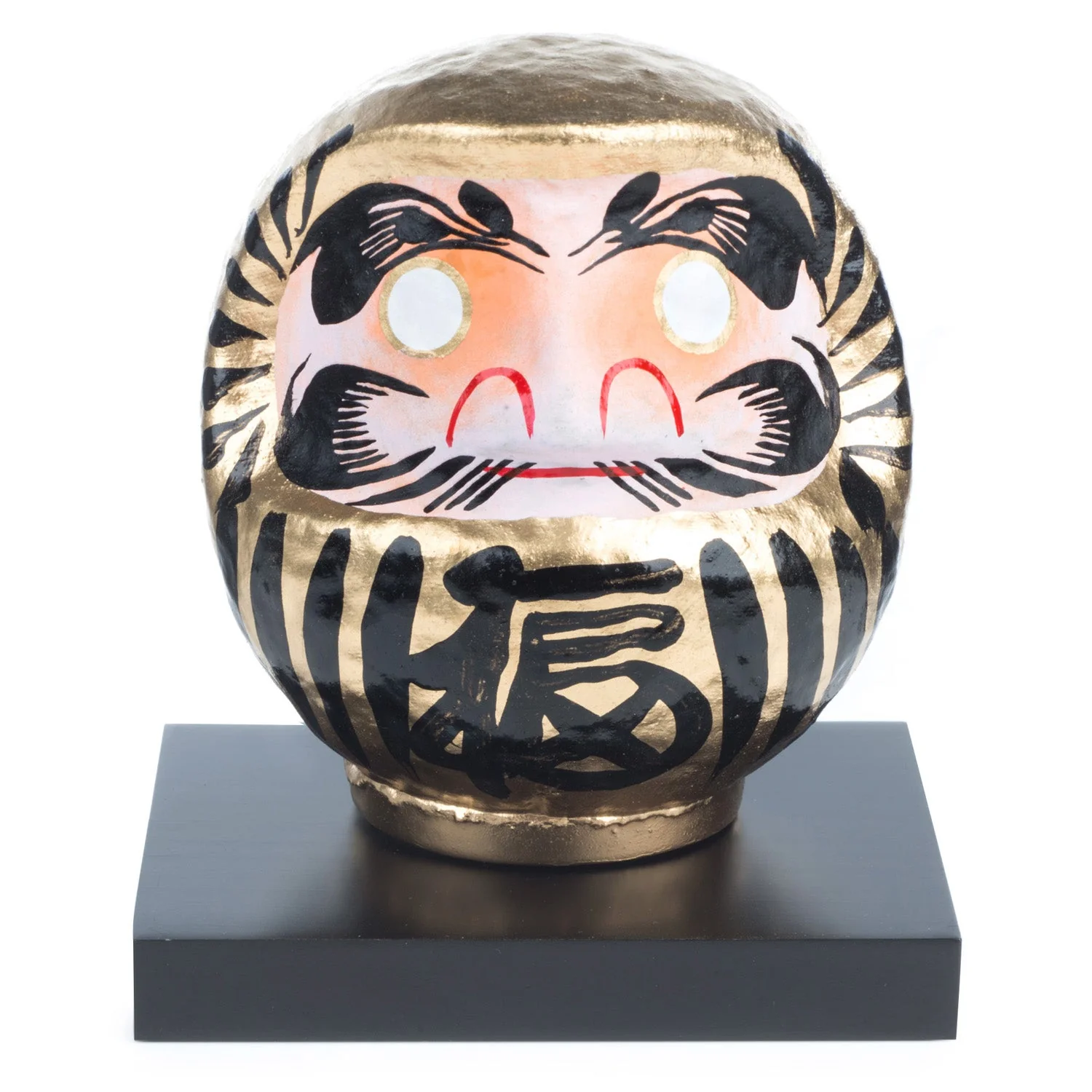 Gold Japanese Daruma Doll Lucky God - Image 4