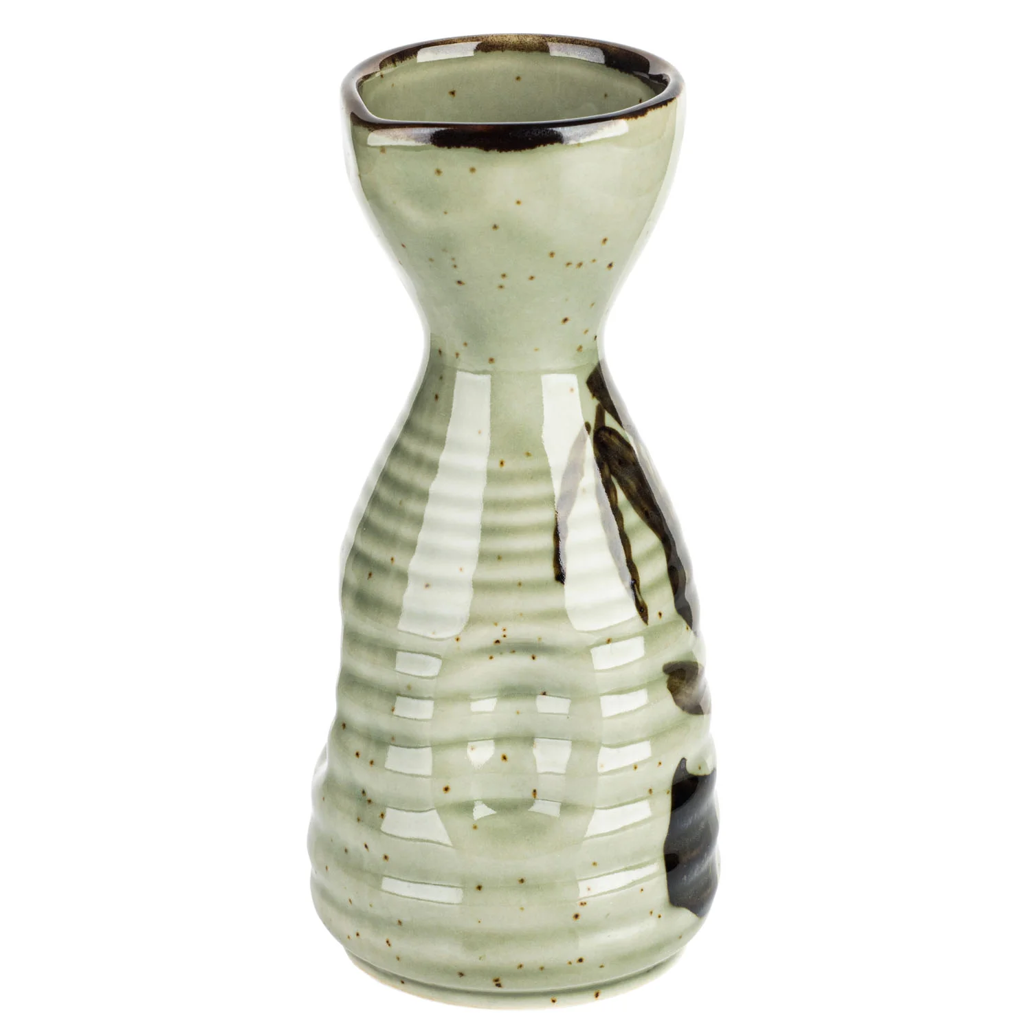 Grey Sasa Traditional Japanese Sake Jug