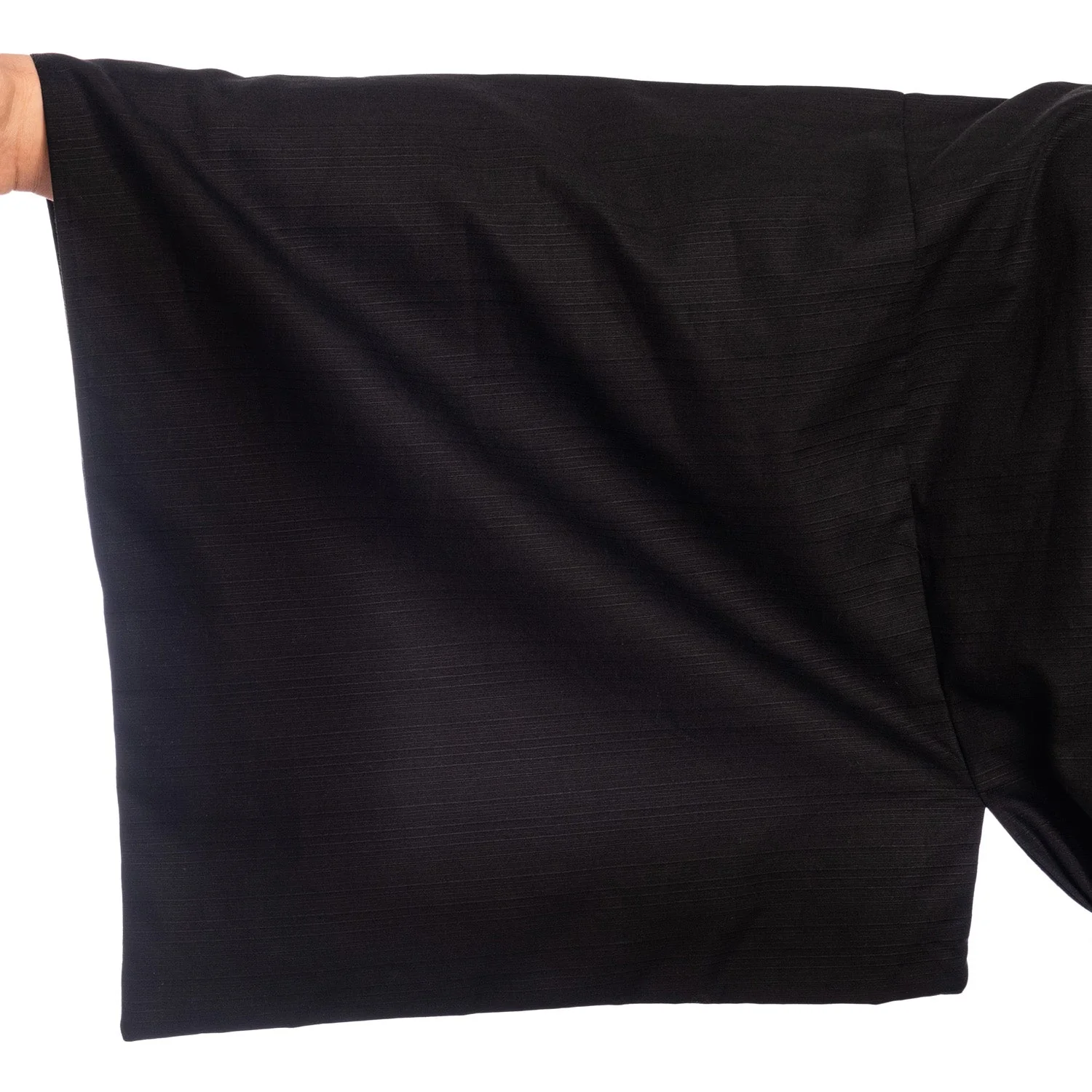 Happiness Long Black Japanese Kimono - Image 3
