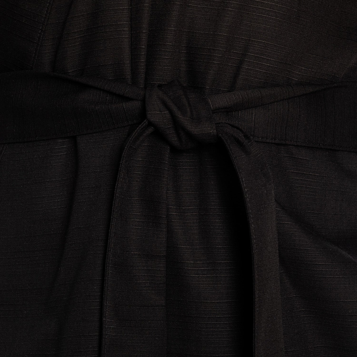 Happiness Long Black Japanese Kimono - Image 4