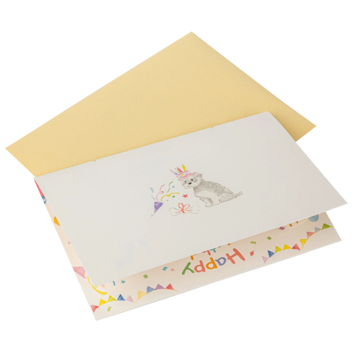 Happy Dogs Pop Open Japanese Birthday Card - Image 3