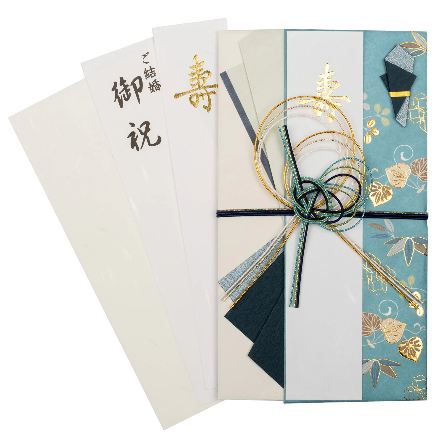 Itsuki Blue Knot Japanese Shugi Bukuro - Image 3