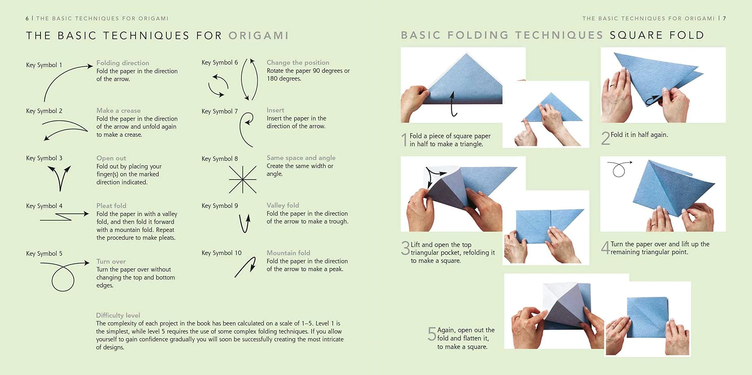 Japanese Origami Paper Block plus Project Book - Image 6