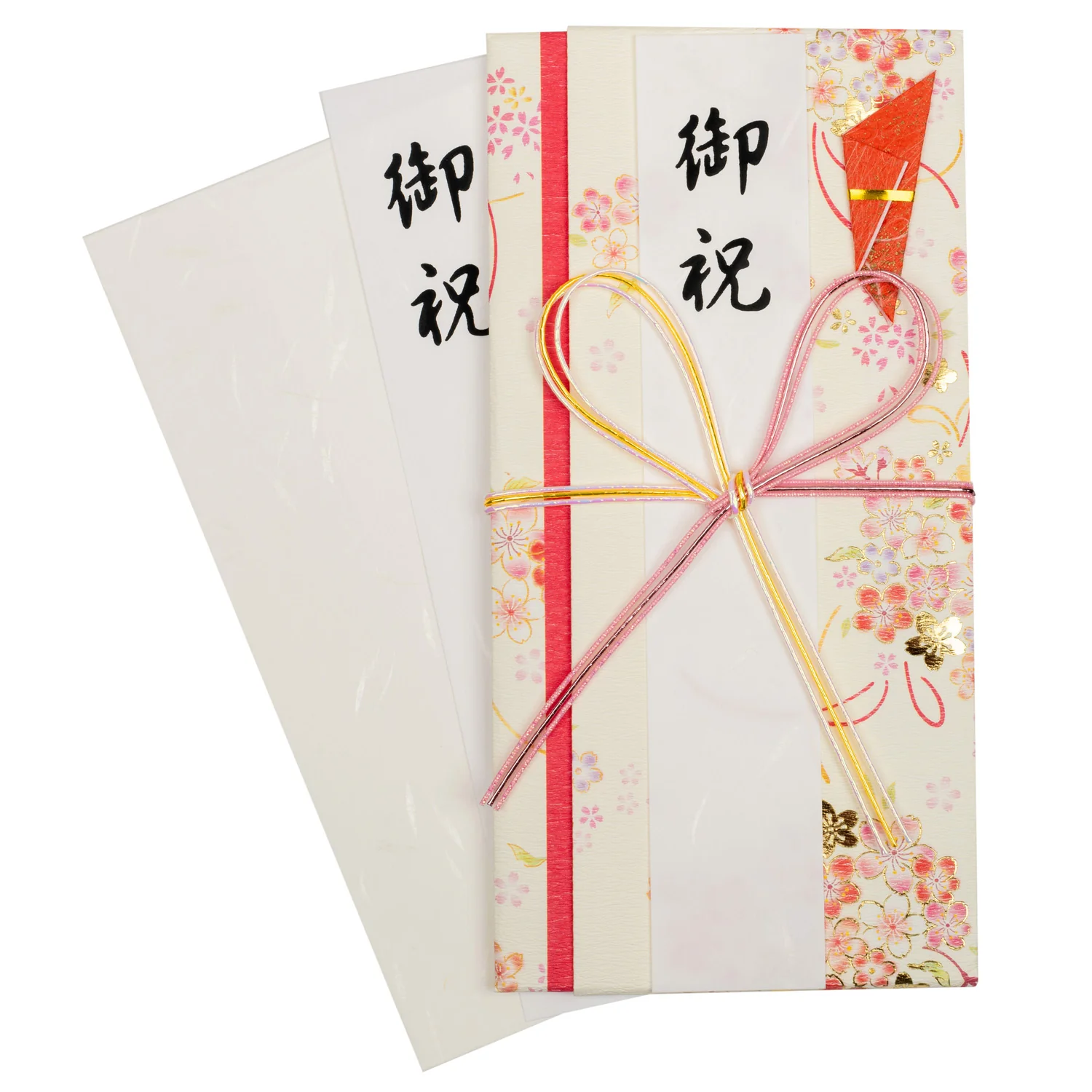 Kara Pink Floral Japanese Shugi Bukuro - Image 3