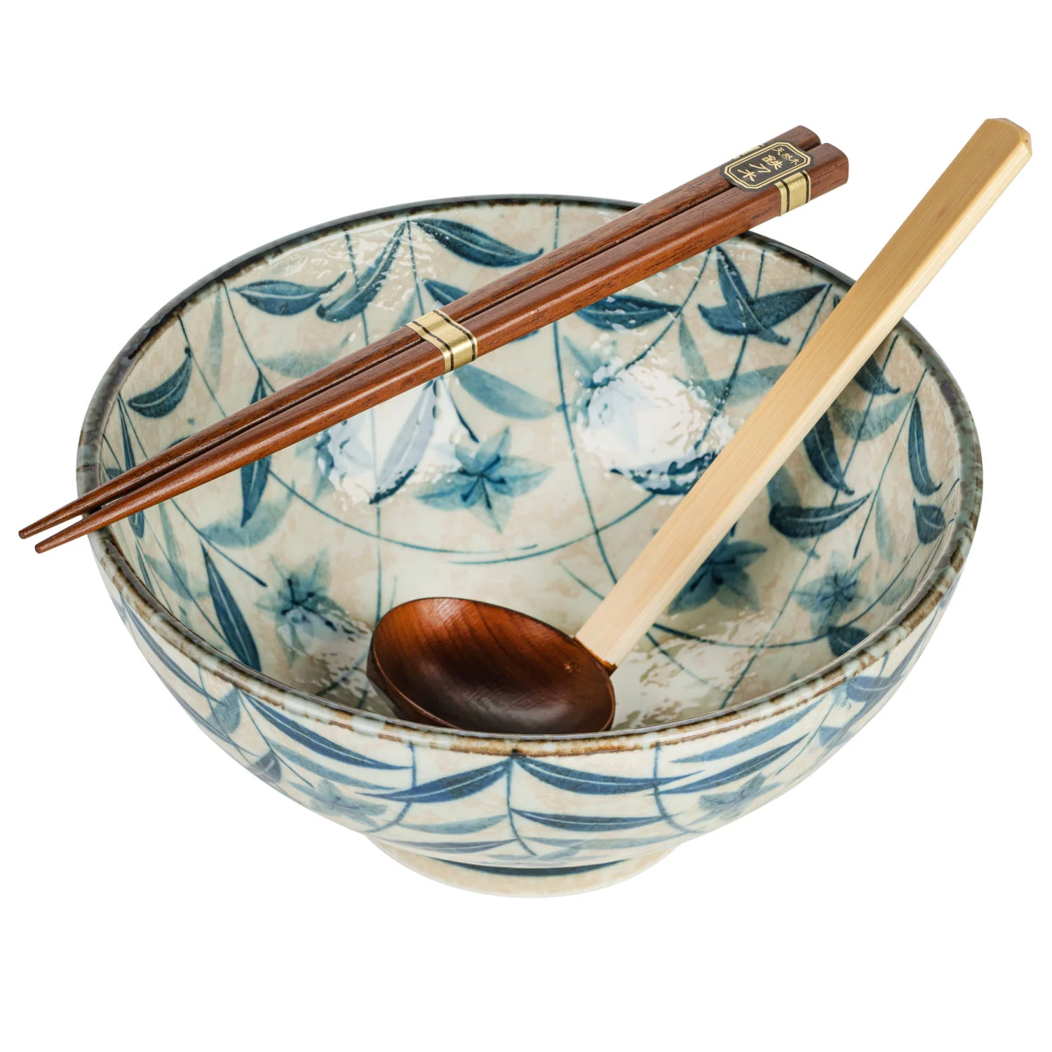 Kikyo Japanese Ramen Noodle Bowl Set - Image 2