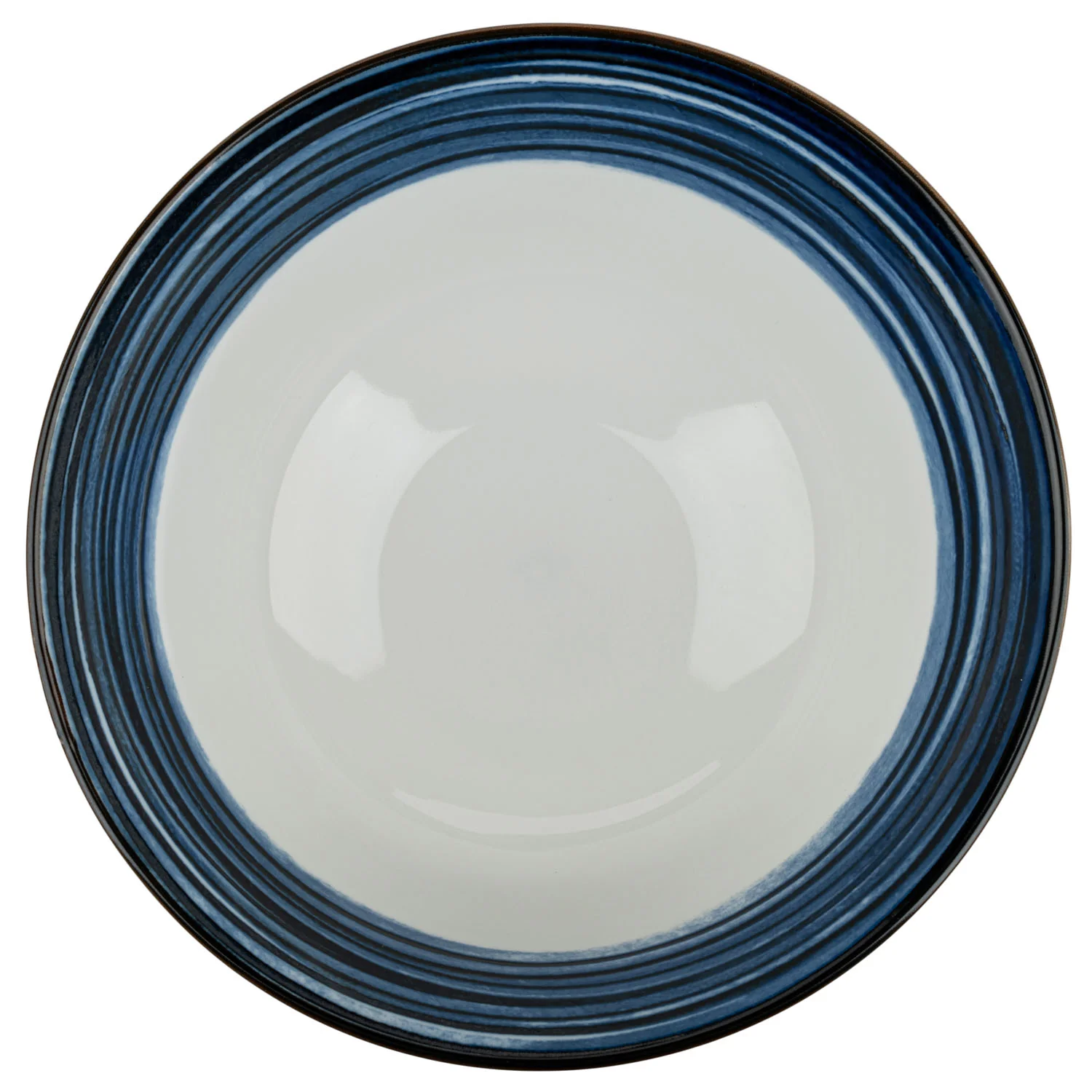 Komasuji Blue Swirl Japanese Ramen Bowl - Image 5