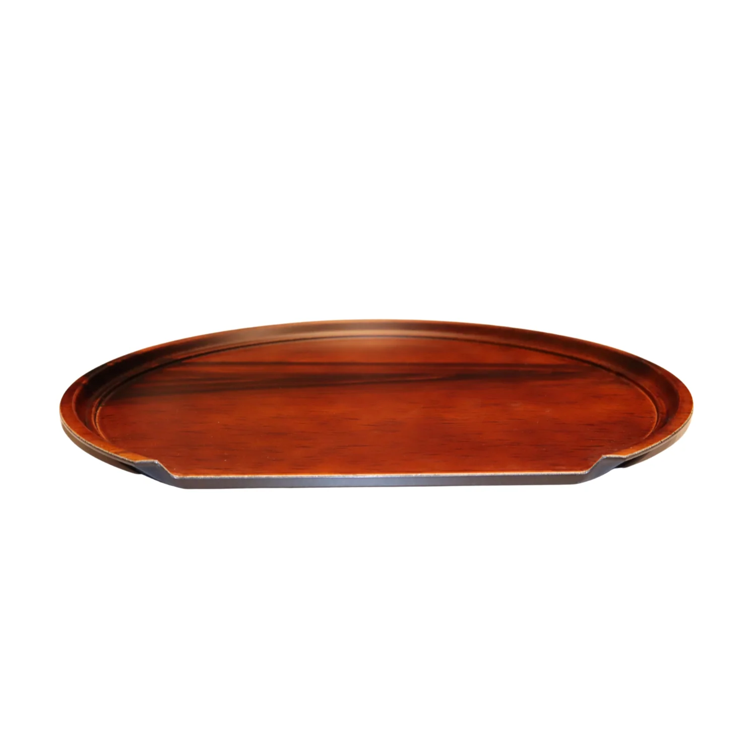 Medium Brown Half Moon Japanese Tray - Image 3