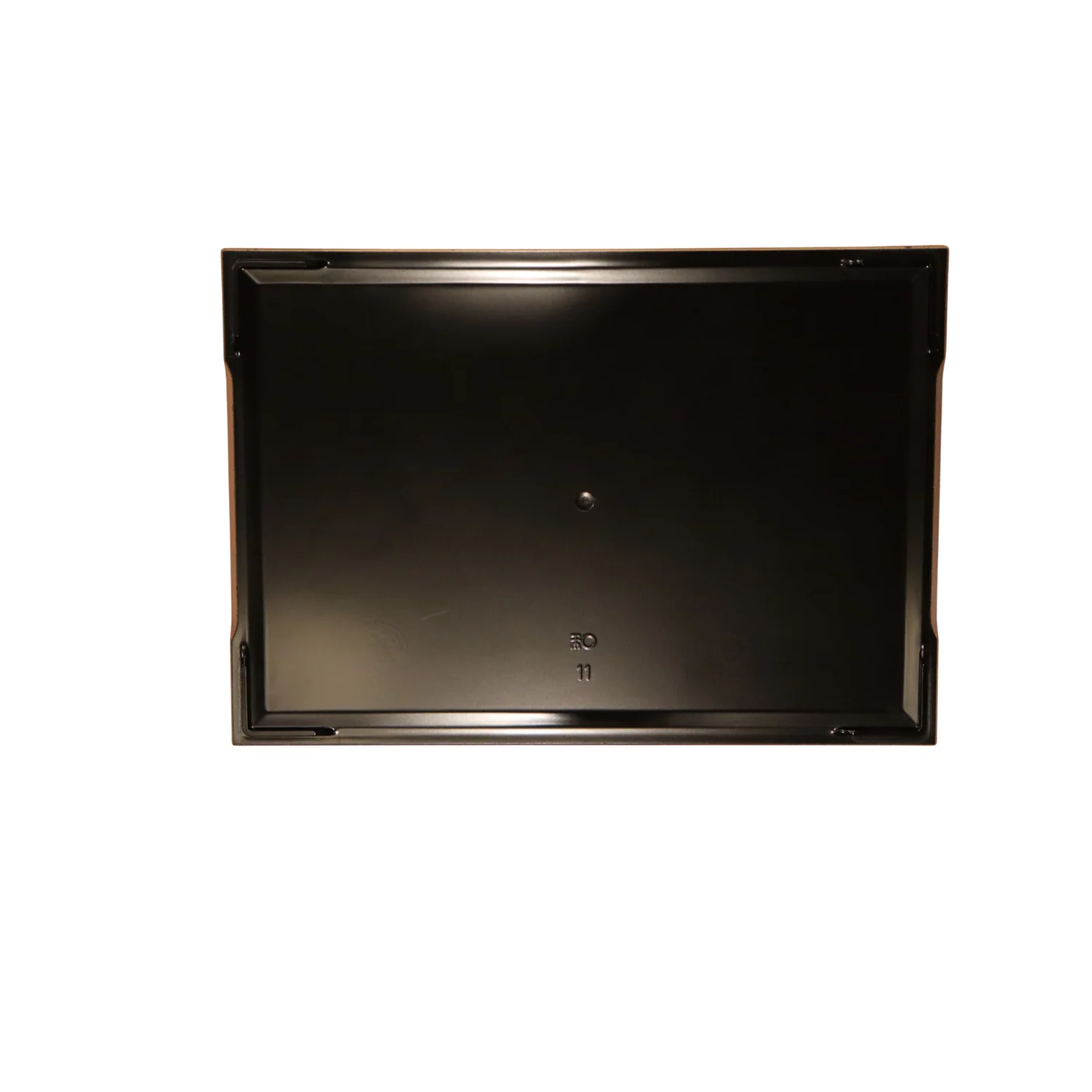 Small Brown Oblong Wood Effect Japanese Tray - Image 4