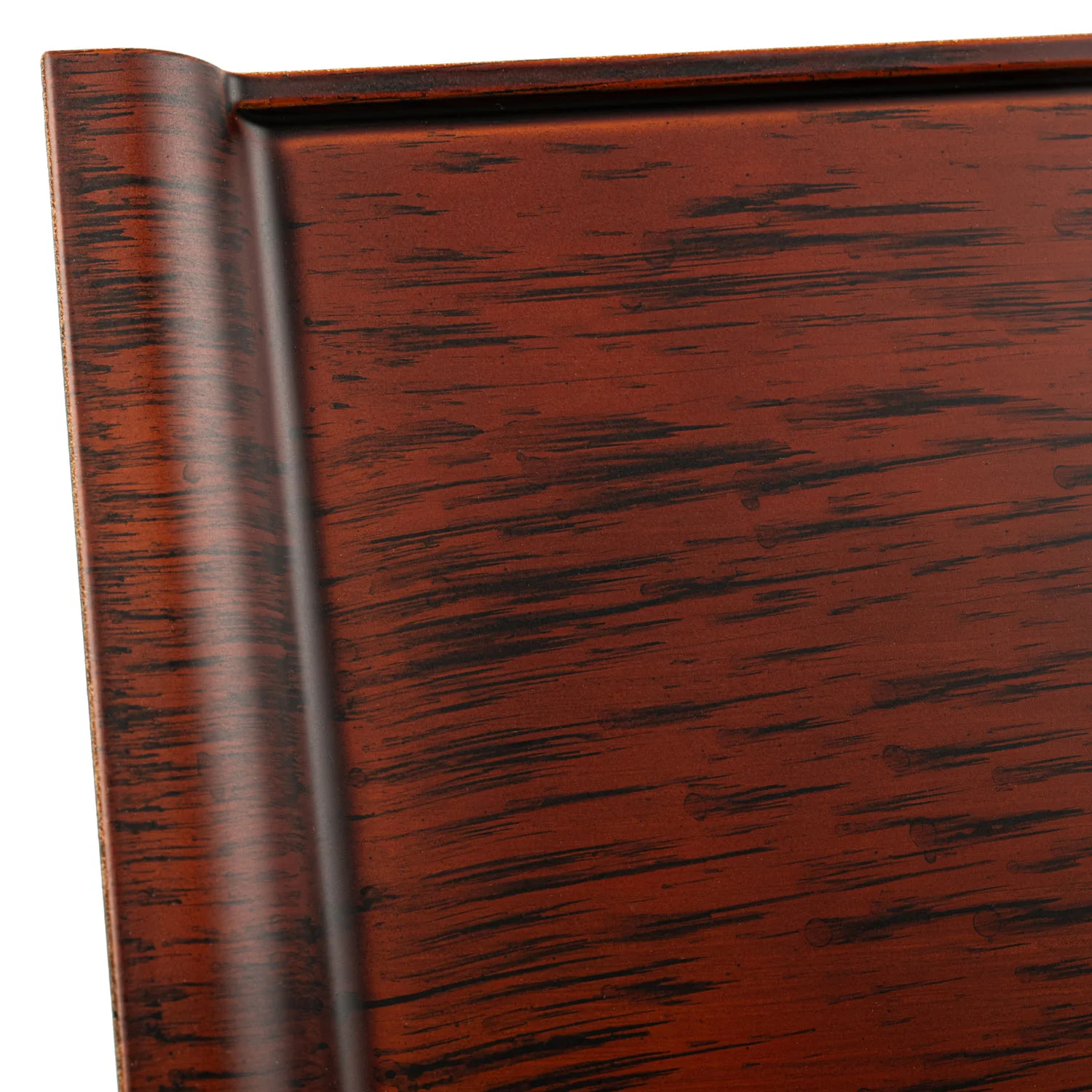 Large Brown Wood Effect Japanese Tray - Image 3