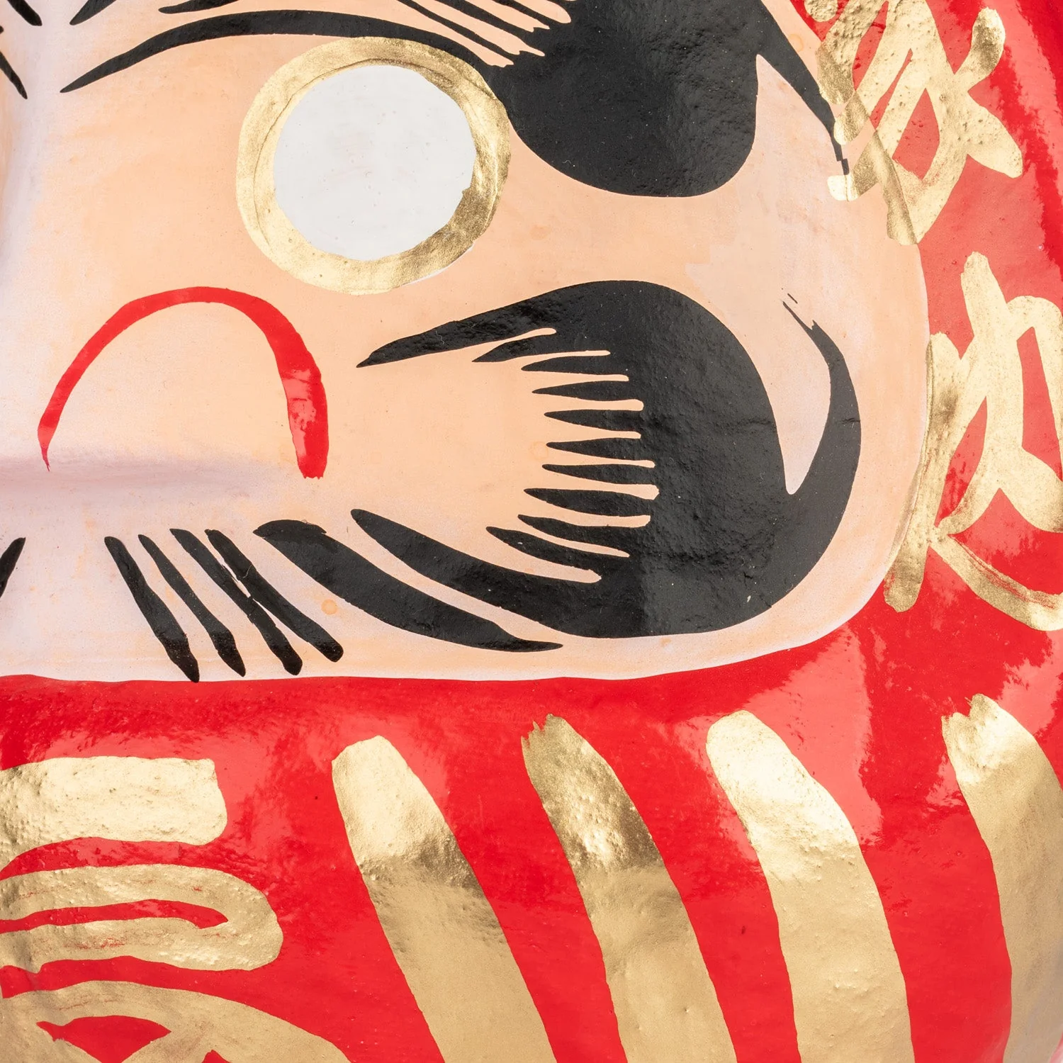 Large Red Japanese Daruma Doll Lucky God - Image 3