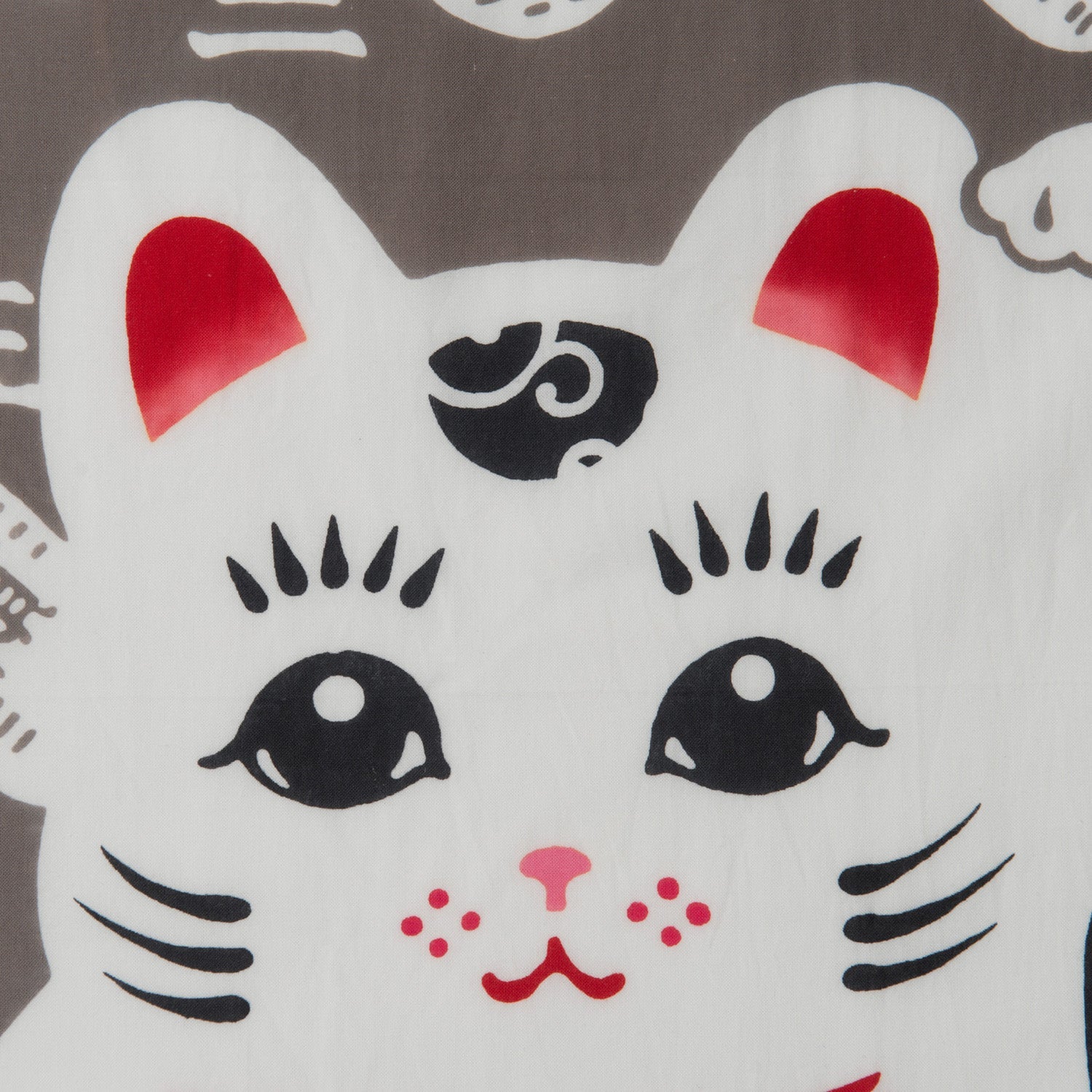 Maneki Neko Traditional Cotton Japanese Tenugui - Image 2