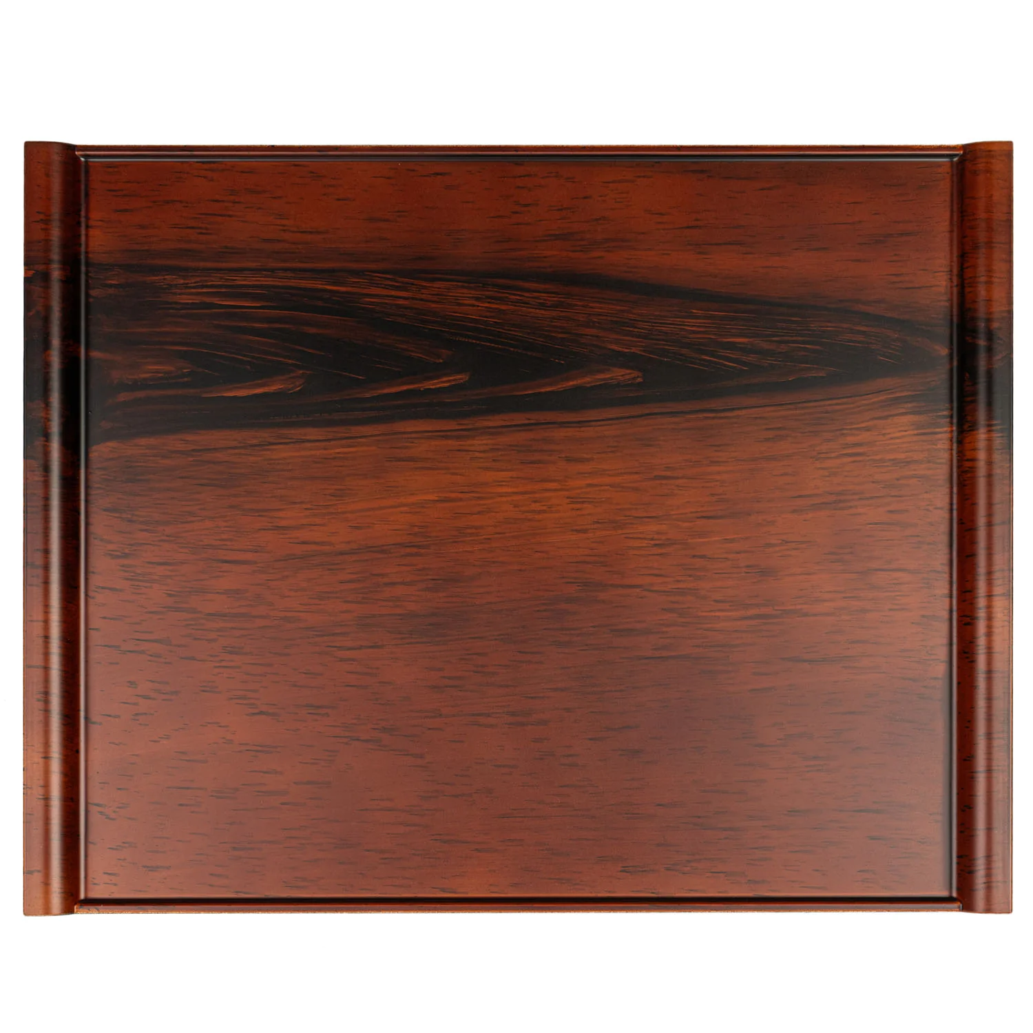 Medium Brown Wood Effect Japanese Tray - Image 4