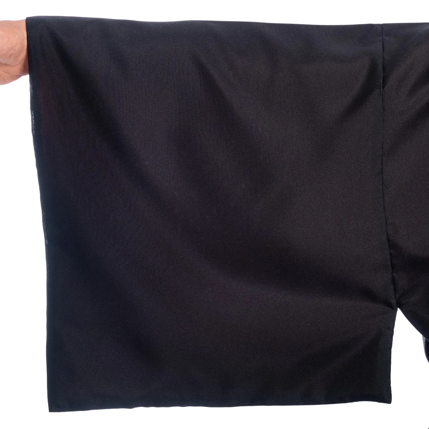 Mens Embroidered Dragon Long Black Japanese Kimono - Image 3