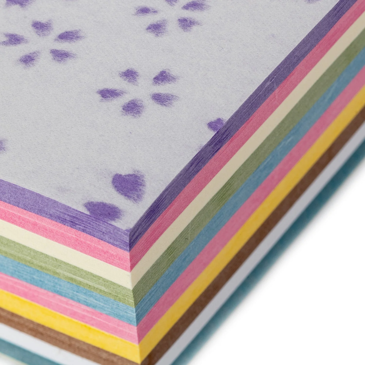 Mixed Colours 300 Sheet Memo Pad Origami Pack - Image 3