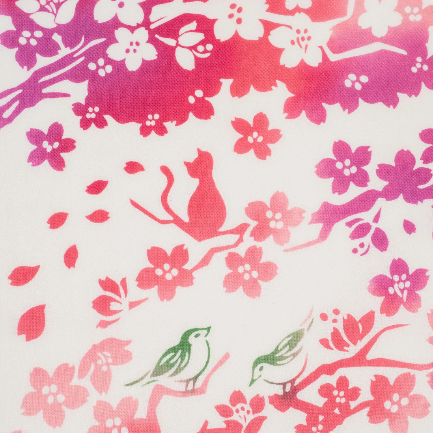 Mount Fuji and Cherry Blossom Japanese Tapestry Set - Image 4
