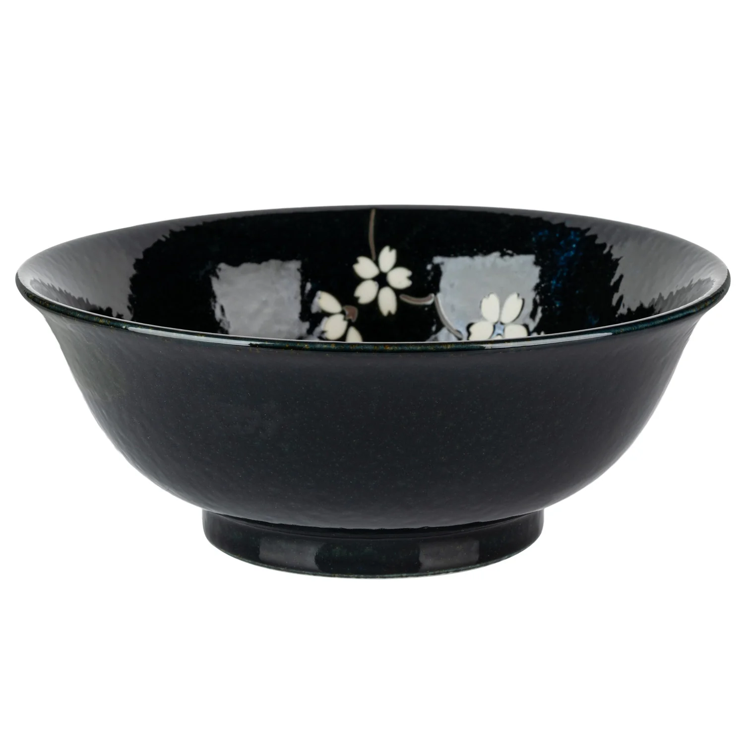 Navy Sakura Japanese Ramen Bowl