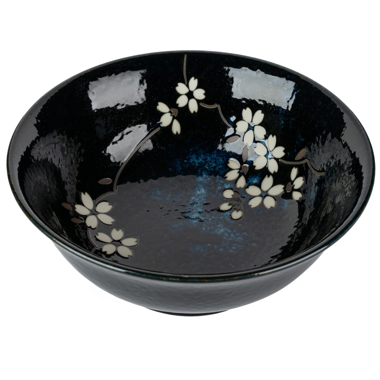 Navy Sakura Japanese Ramen Bowl - Image 2