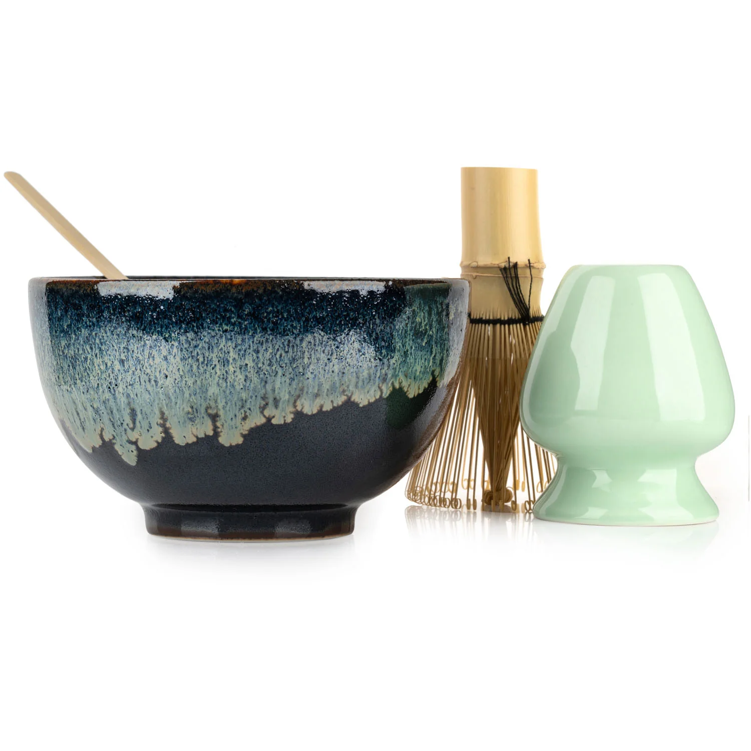 Okinawa Japanese Matcha Tea Bowl Gift Set - Image 4