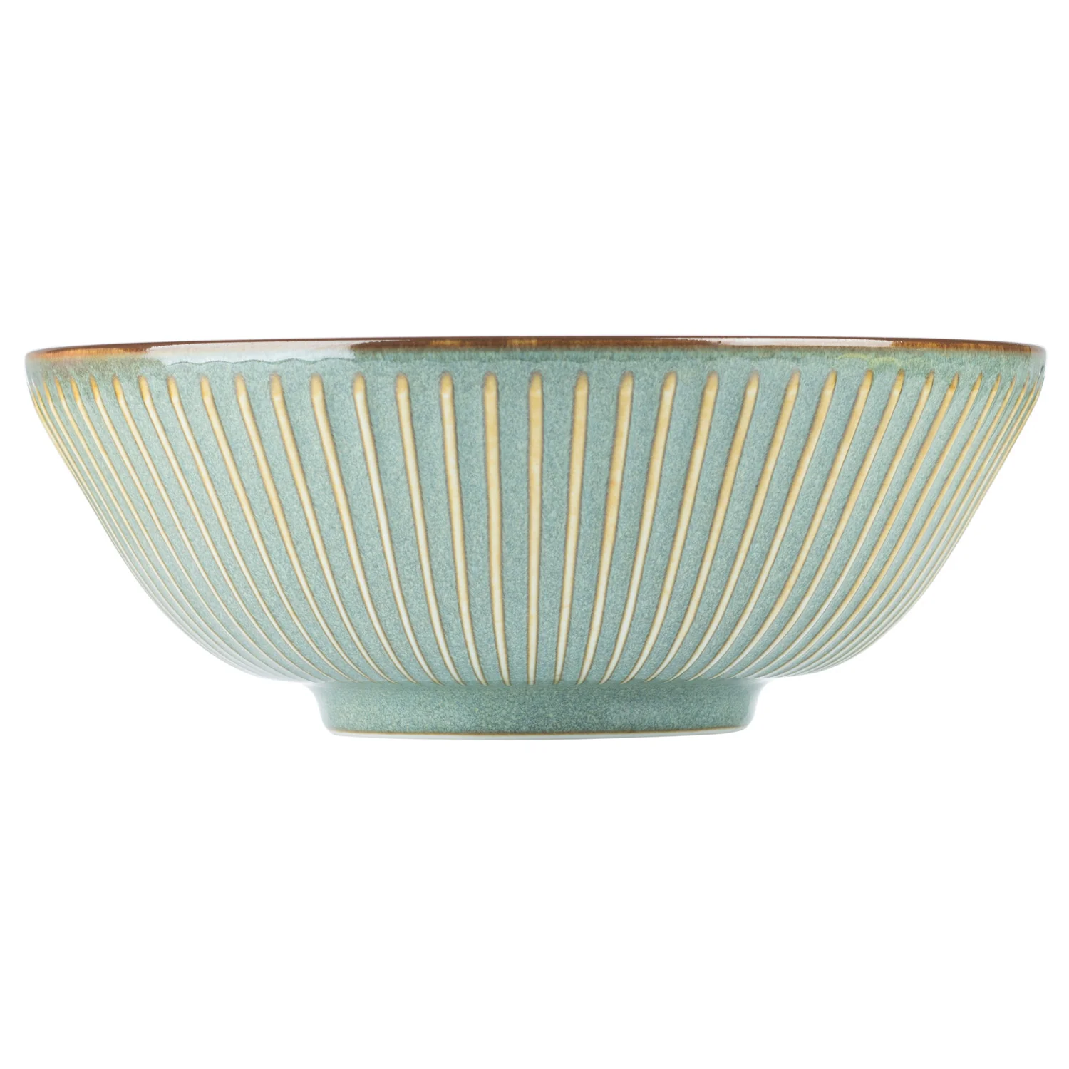 Olive Green Sendan Japanese Noodle Bowl - Image 3