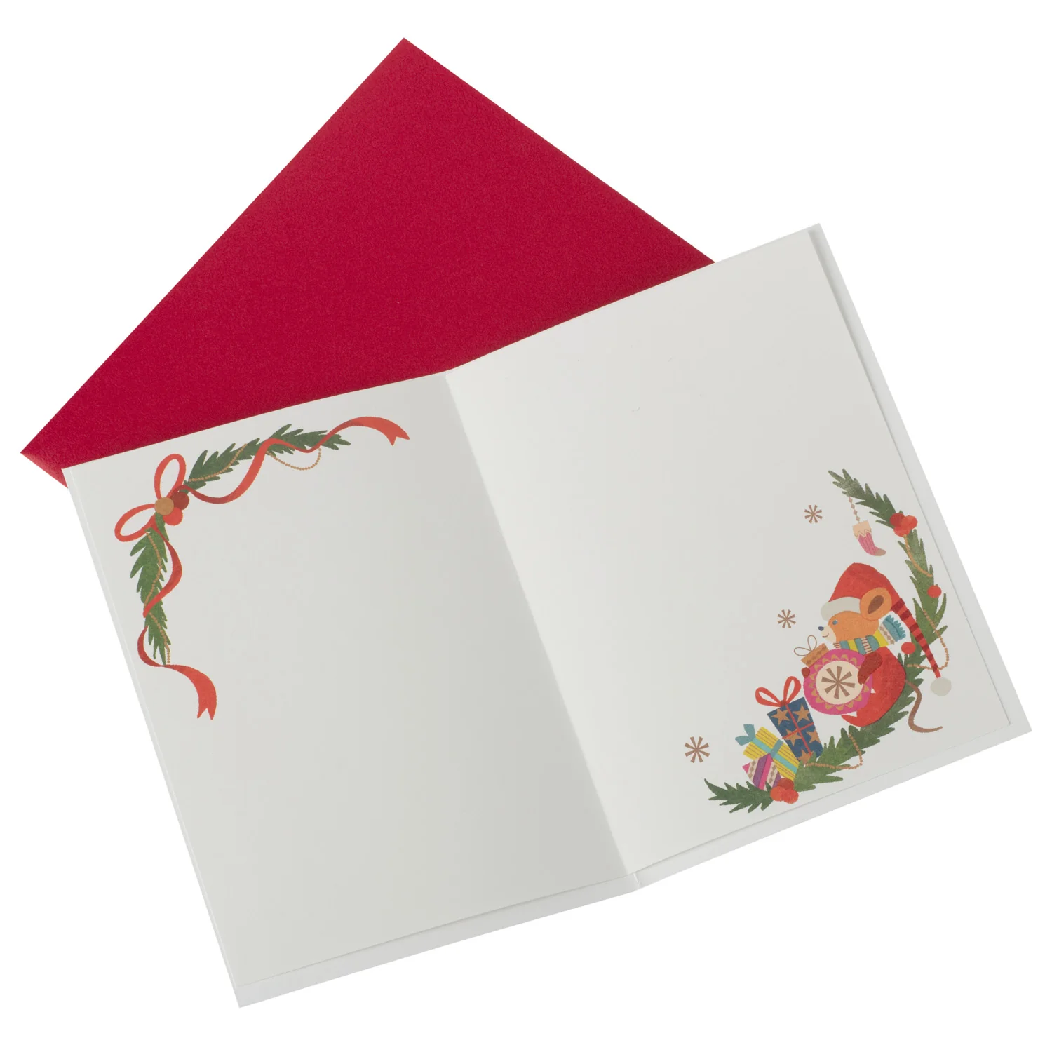 One Christmas Night Japanese Winter Holiday Card - Image 3