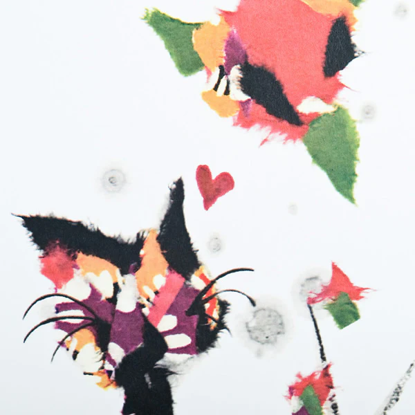 Paws For Thought Black Frame A5 Japanese Print - Image 4