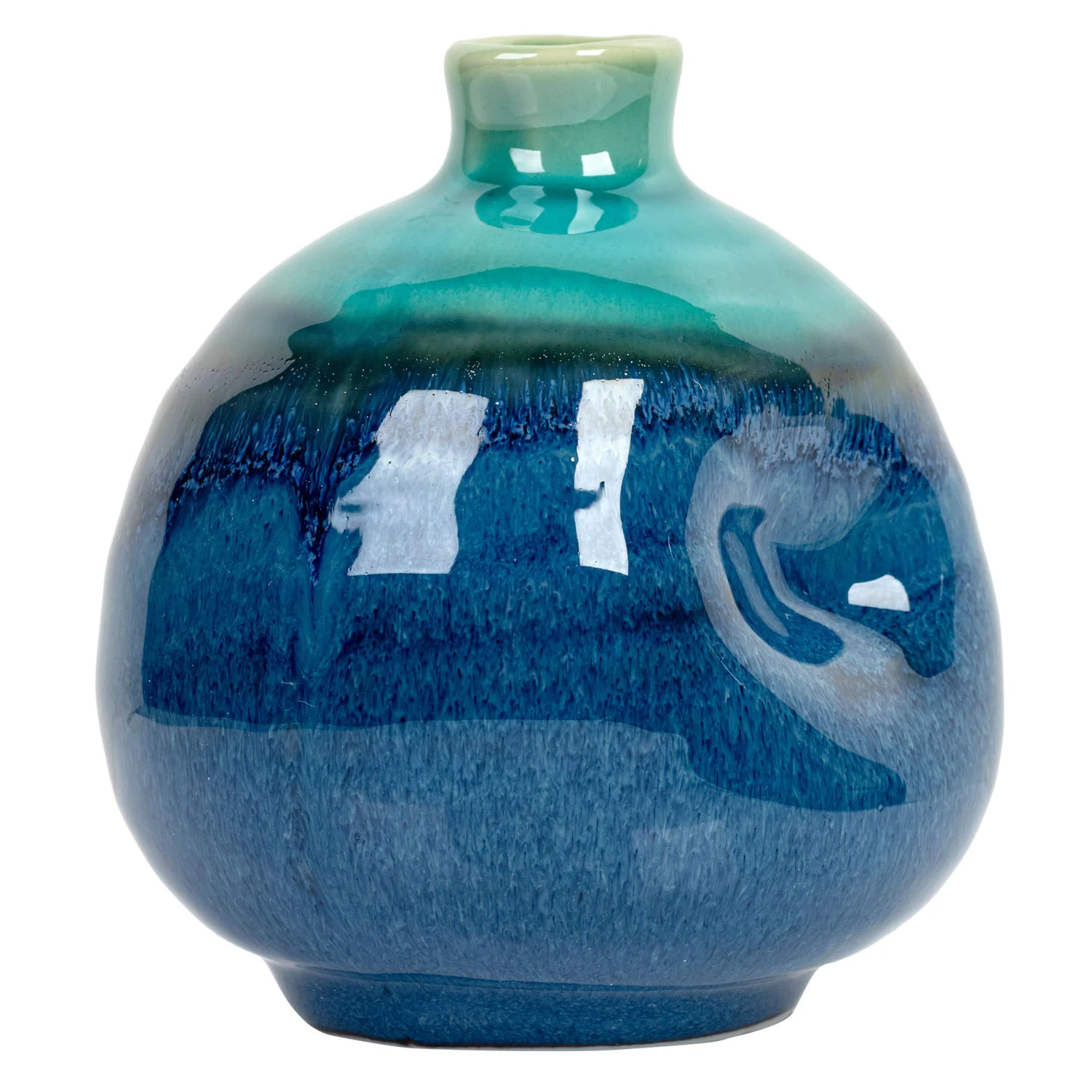 Peko Blue Japanese Mini Vase - Image 2
