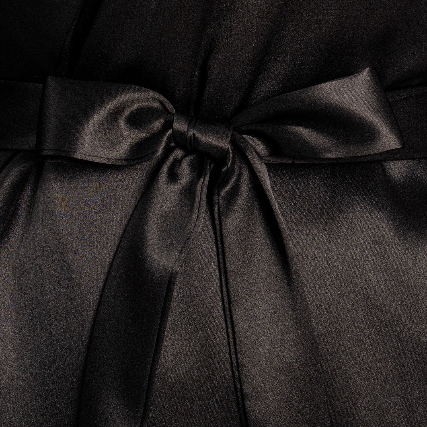 Premium Black Silk Ladies Japanese Kimono - Image 5