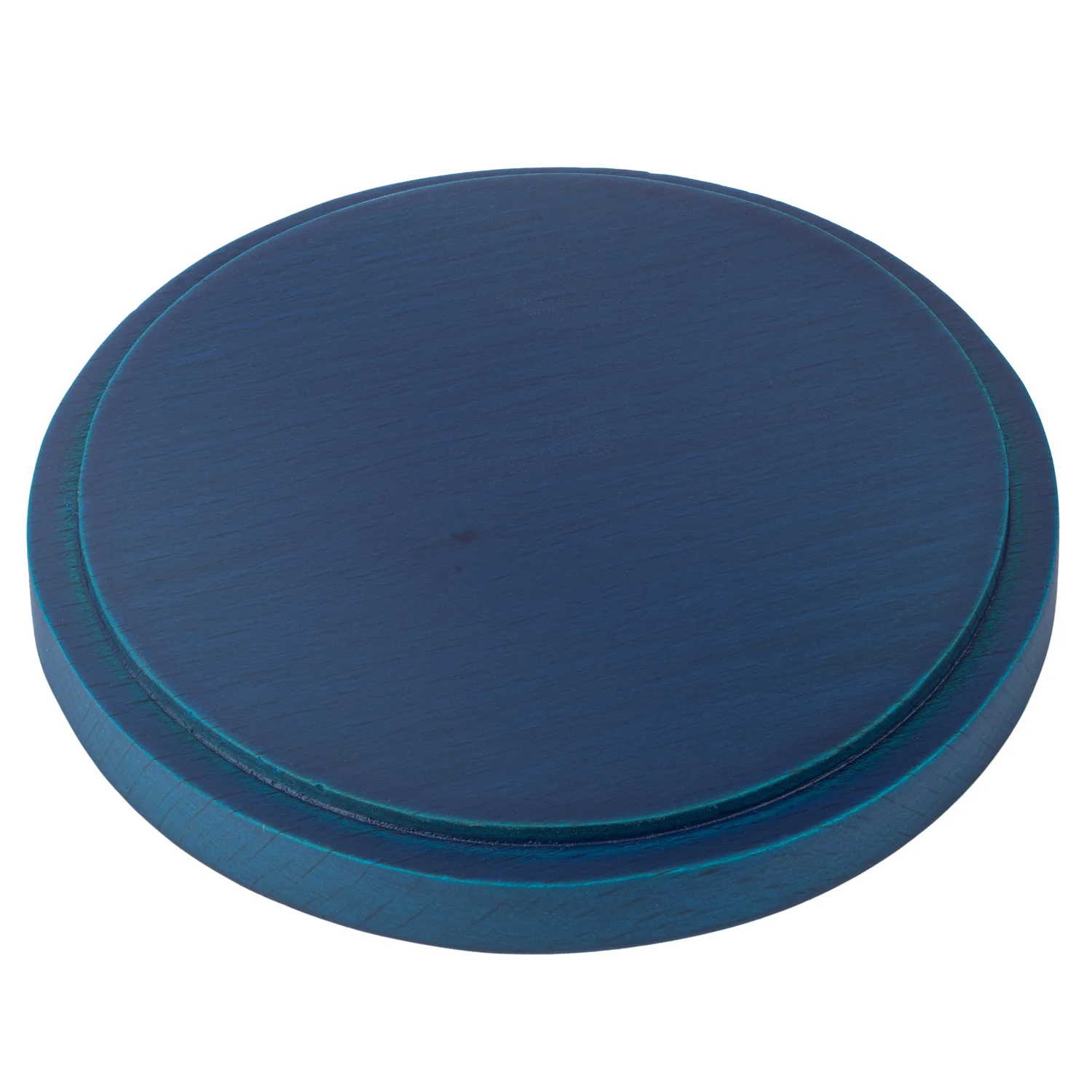 Premium Blue Japanese Wooden Coaster - Image 3
