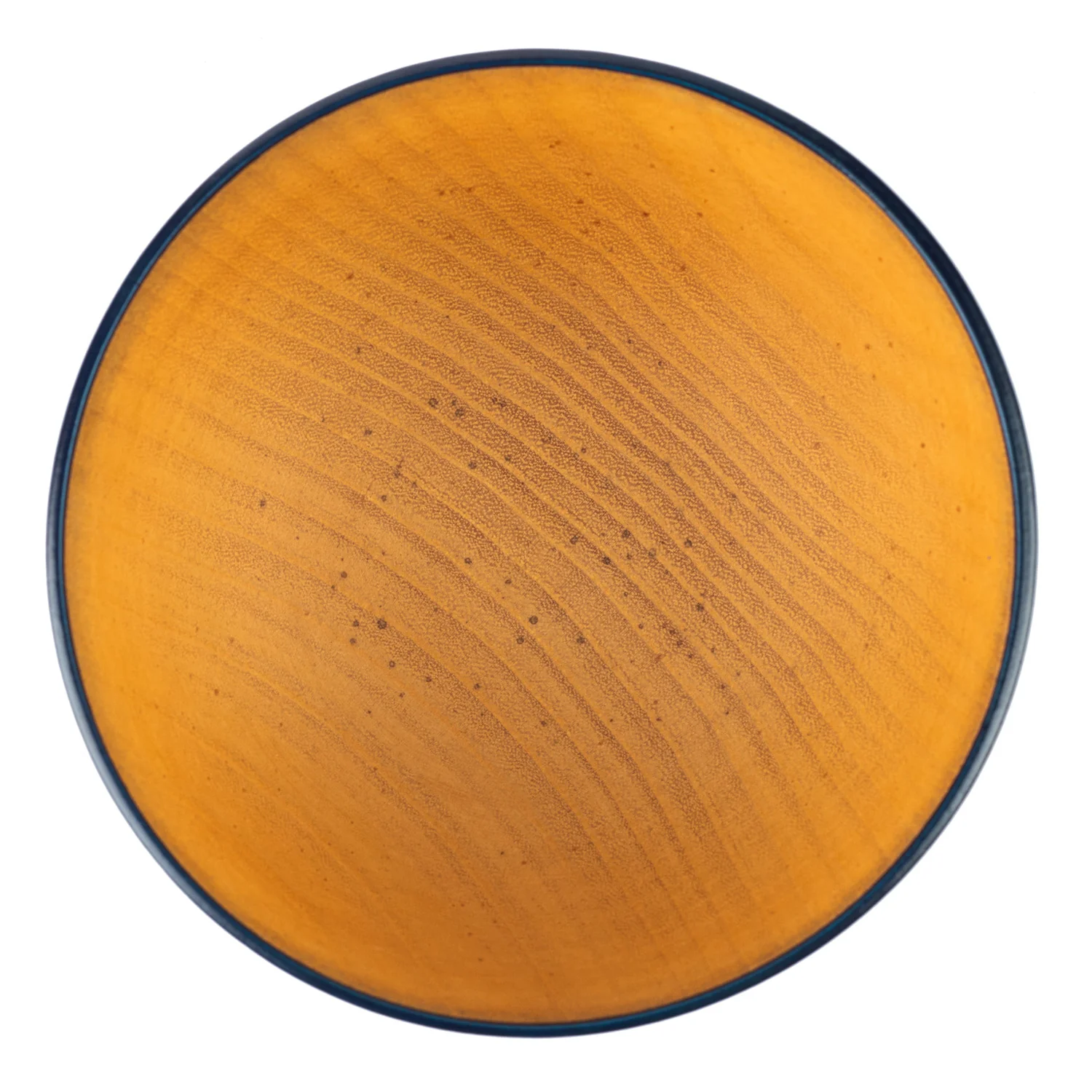 Premium Blue Japanese Wooden Soup Bowl - Image 4
