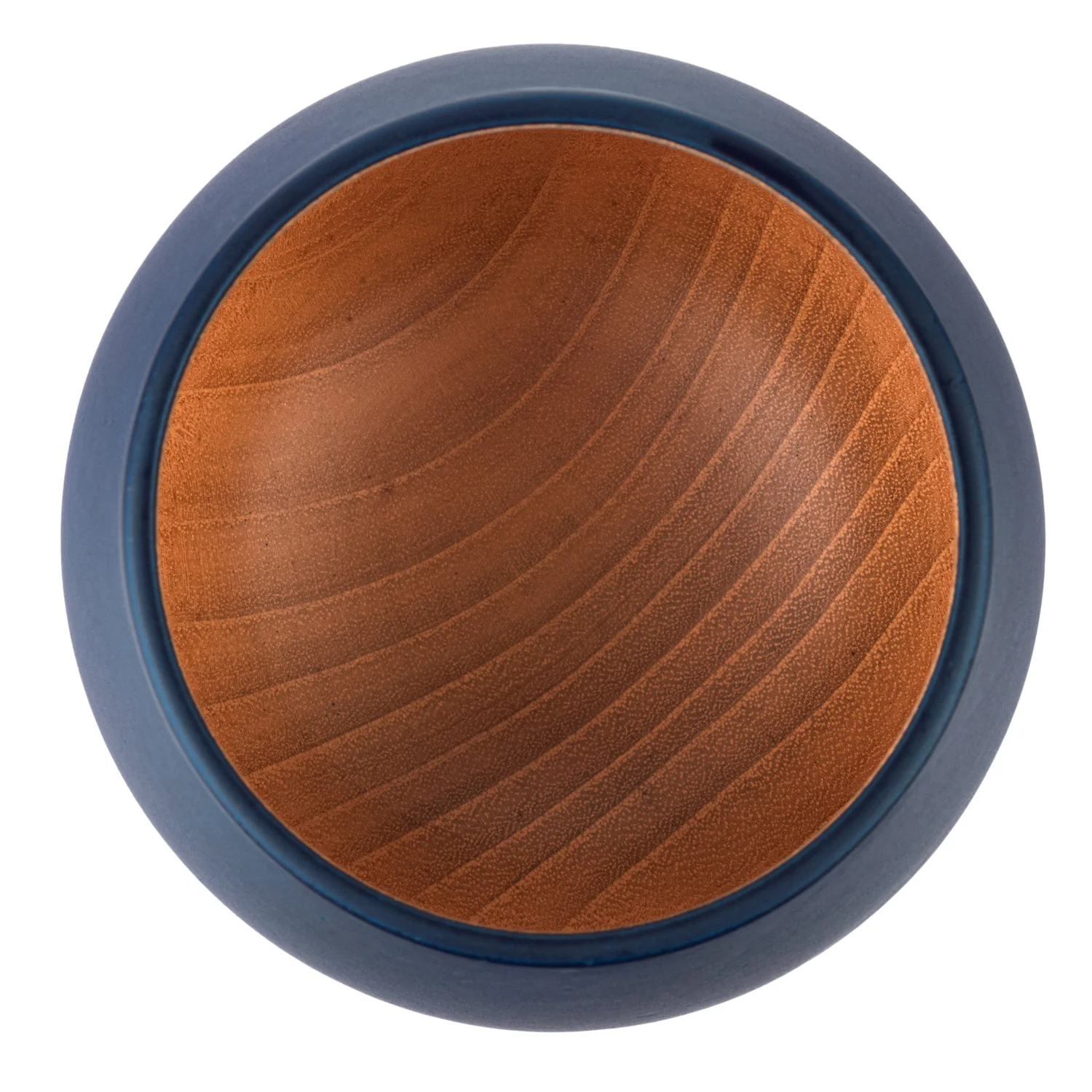 Premium Blue Japanese Wooden Teacup - Image 3