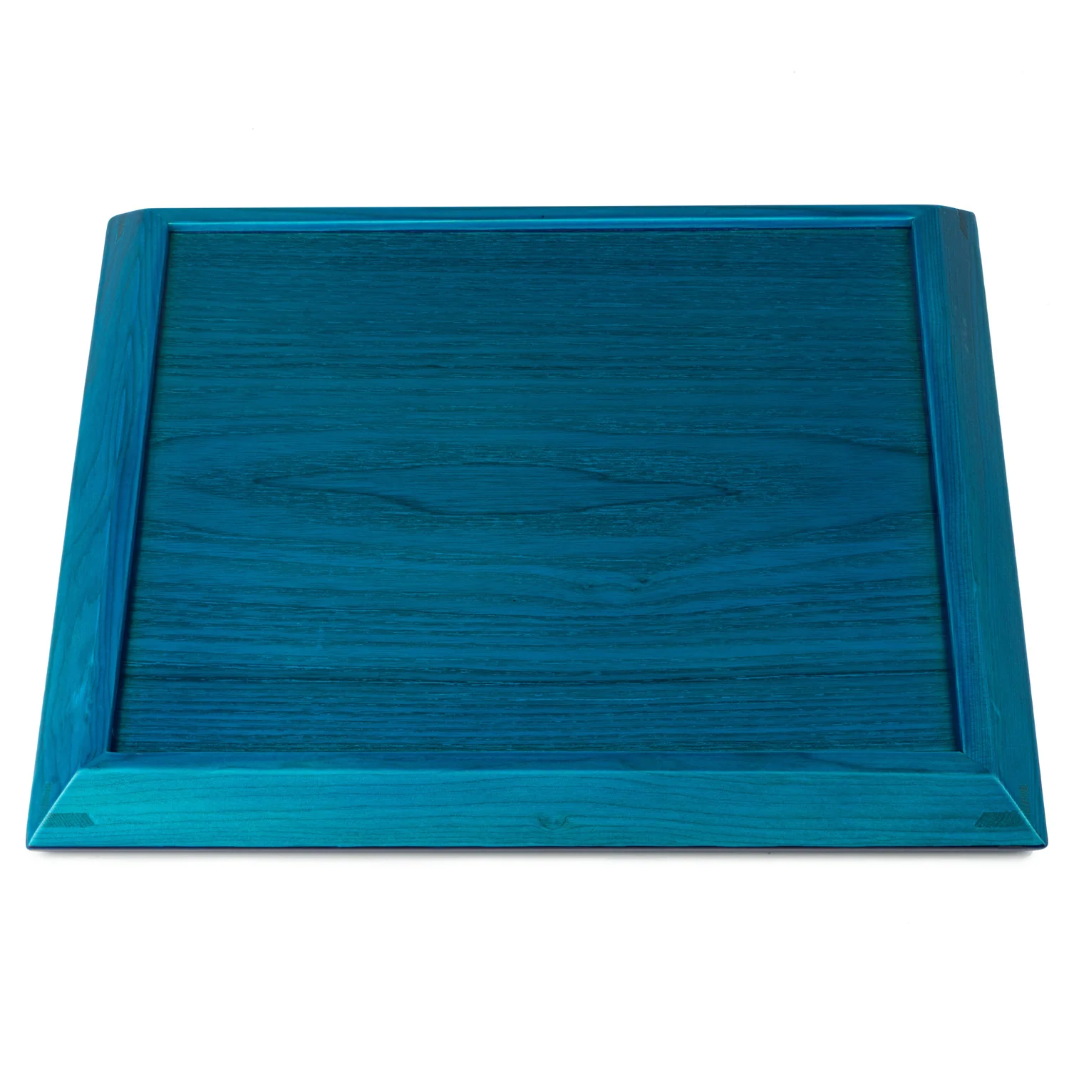 Premium Turquoise Japanese Wooden Tray - Image 3