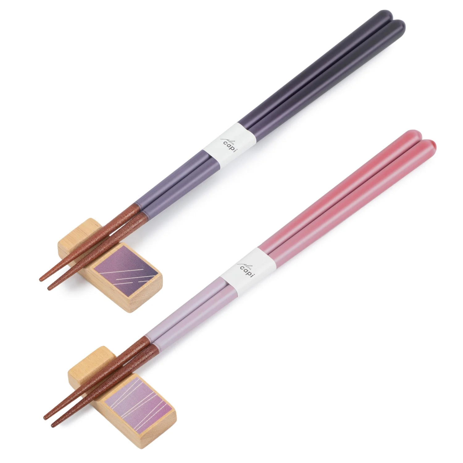 Purple and Pink Wonderful Mealtime Premium Chopstick Set - Image 3