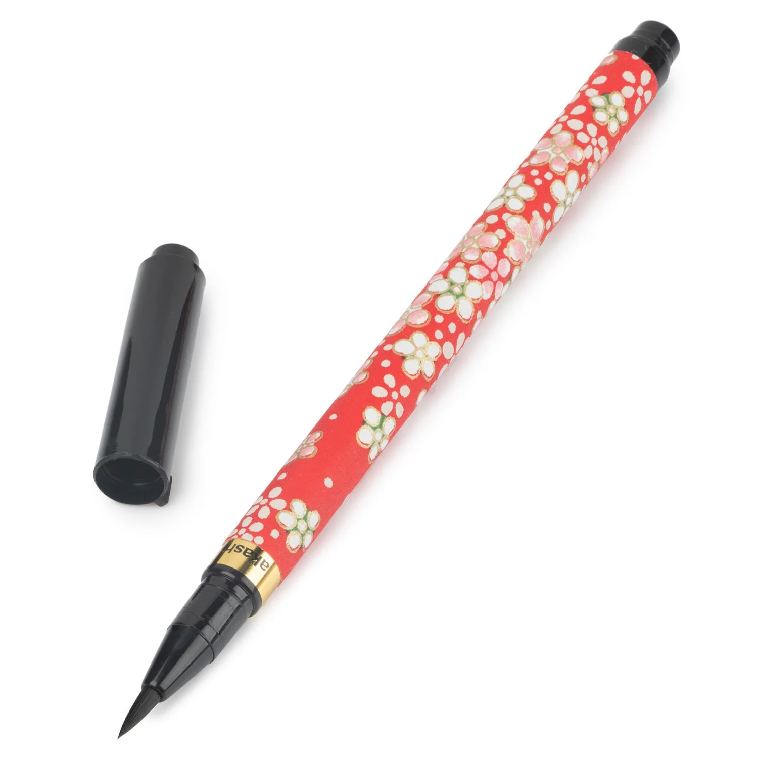 Red Koto Japanese Calligraphy Brush Pen - Image 3