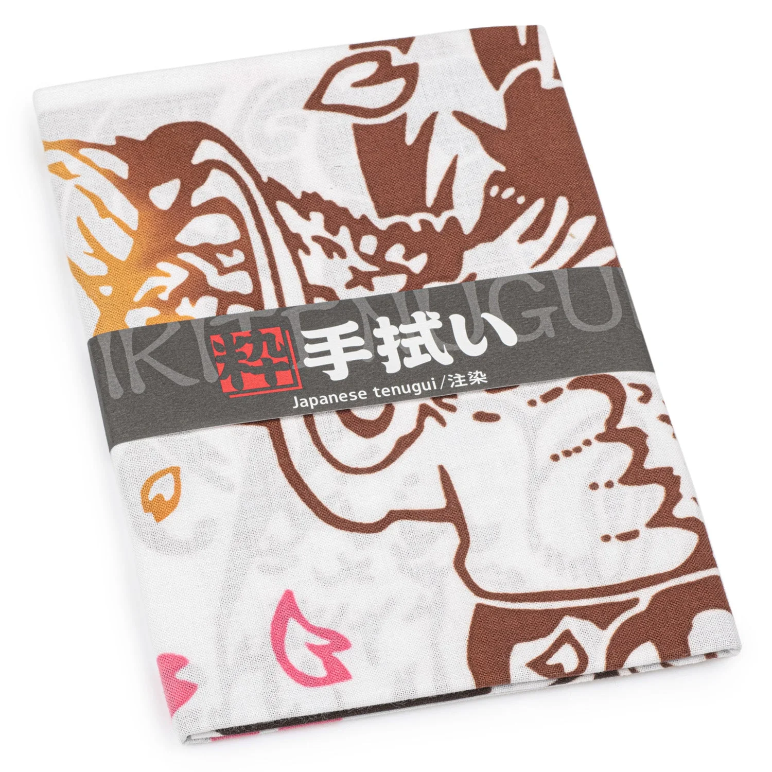 Sakura and Tsuru Cotton Japanese Tenugui - Image 3