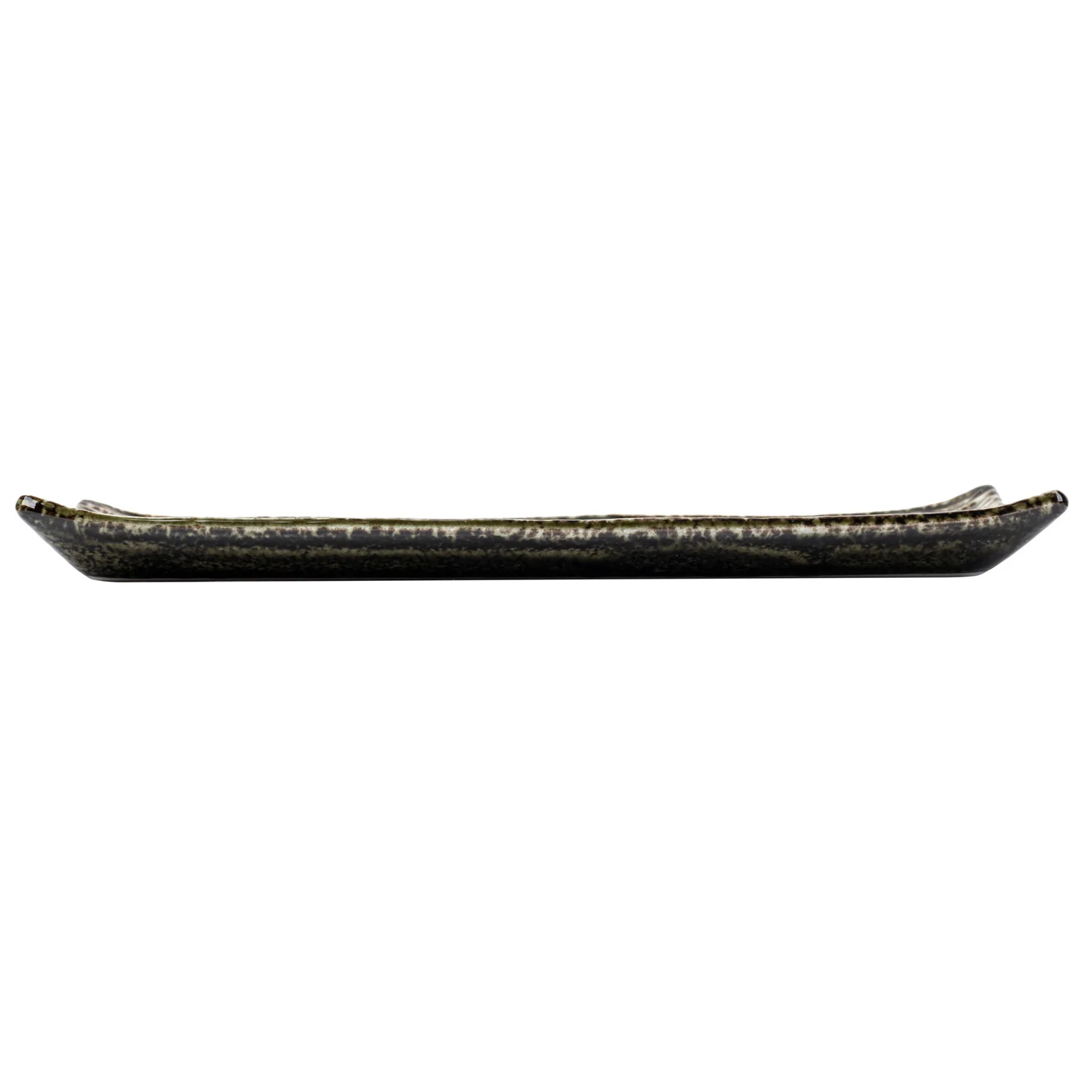 Shinogi Green Ribbed Japanese Ceramic Plate - Image 4